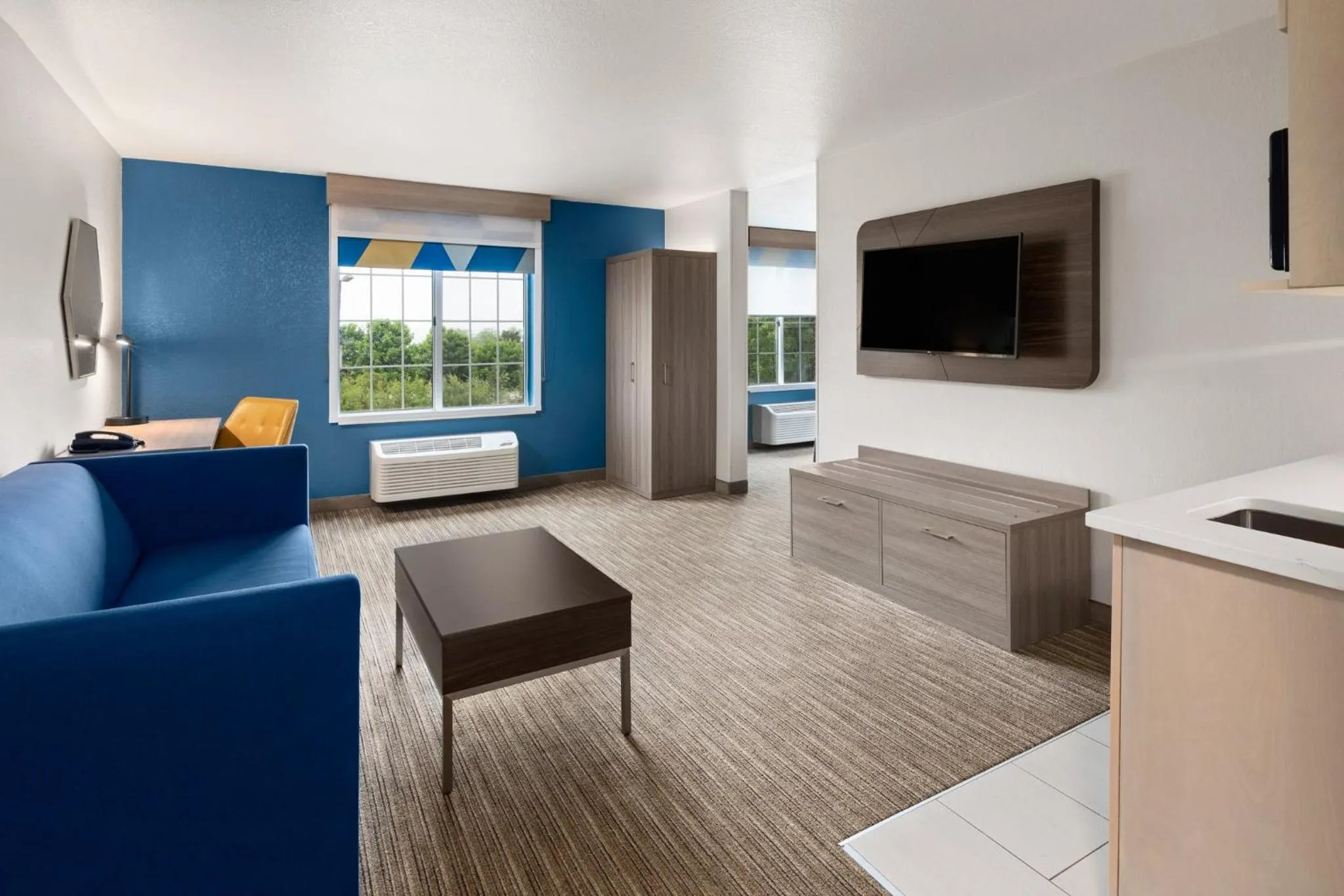 Bedroom in Holiday Inn Express Hotel & Suites Acme-Traverse City by IHG