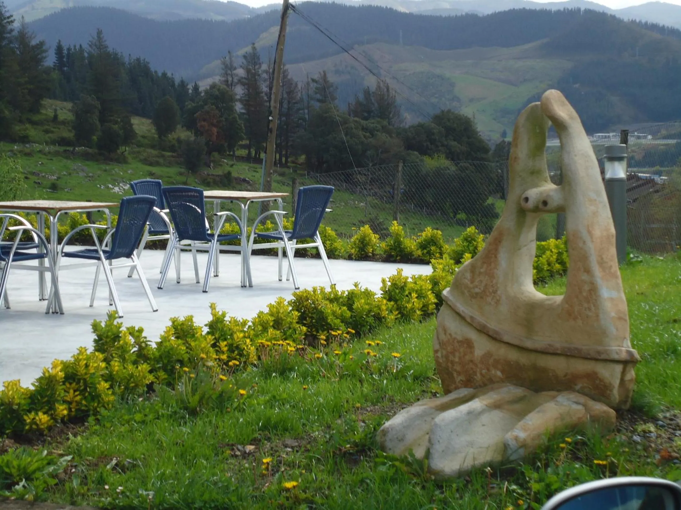 Garden in Hotel Santa Ana