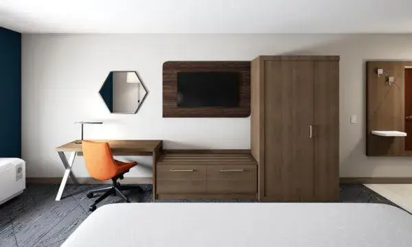 Bedroom, Bed in Holiday Inn Express Hotel & Suites-Saint Joseph by IHG Bedroom, Bed in Holiday Inn Express Hotel & Suites-Saint Joseph by IHG