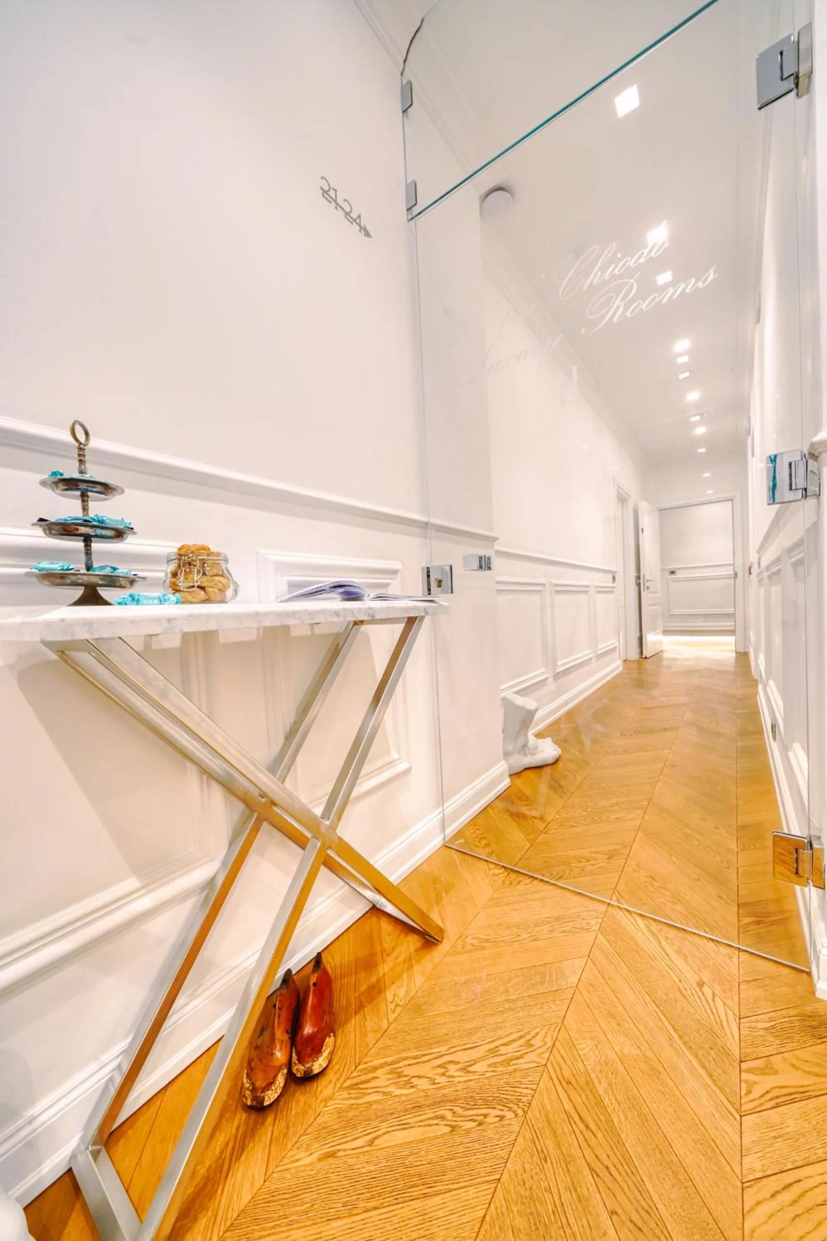 Lobby or reception in Via Chiodo Luxury Rooms