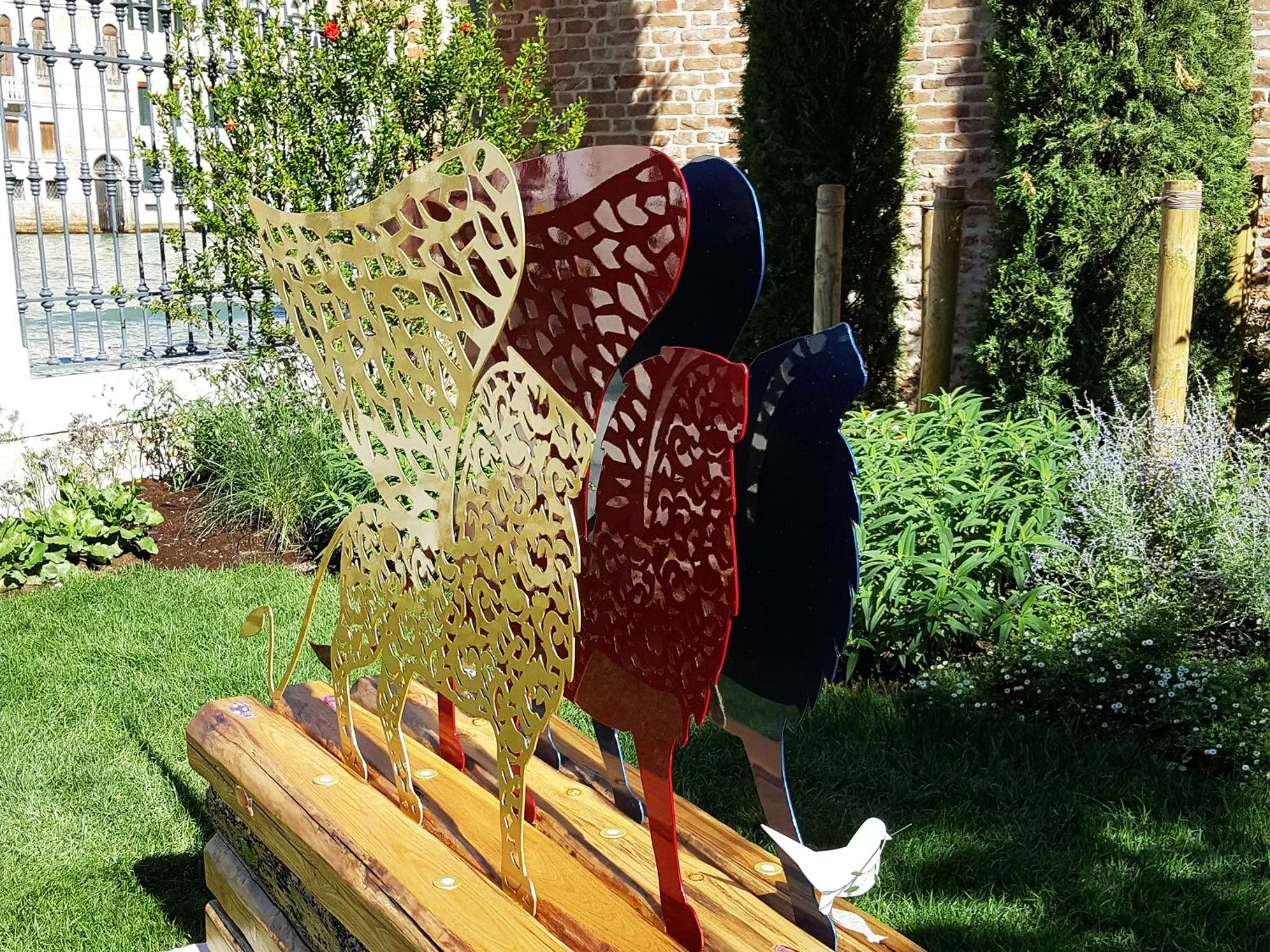 Garden in Palazzo Venart Luxury Hotel