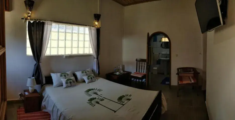 Bed in Hotel le Trianon Bed in Hotel le Trianon