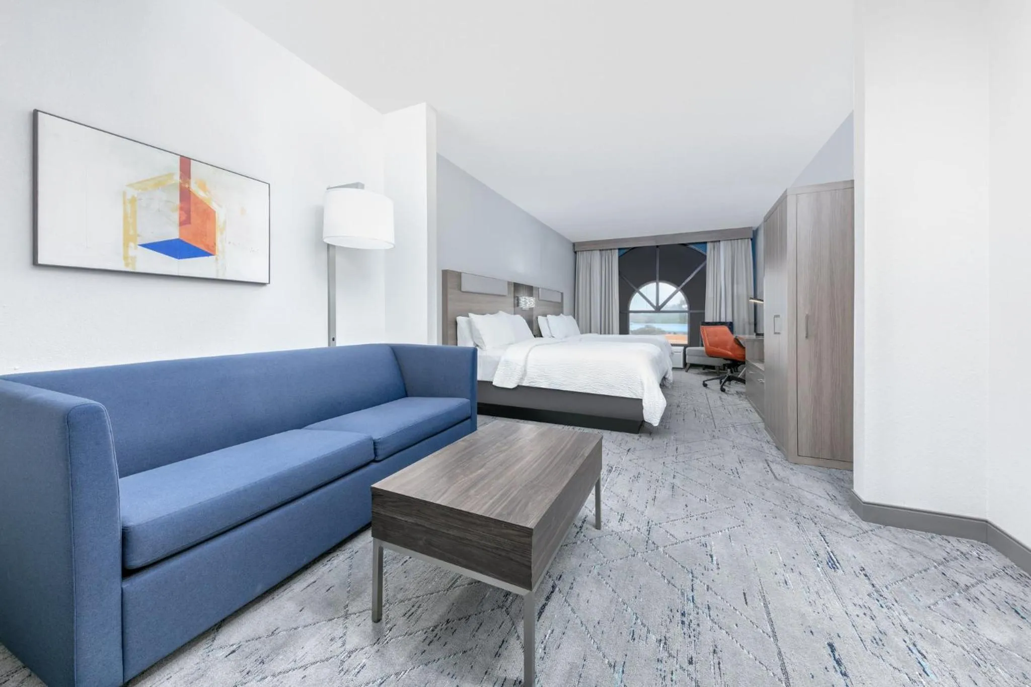 Photo of the whole room, Bed in Holiday Inn Express Hotel & Suites Winnie by IHG