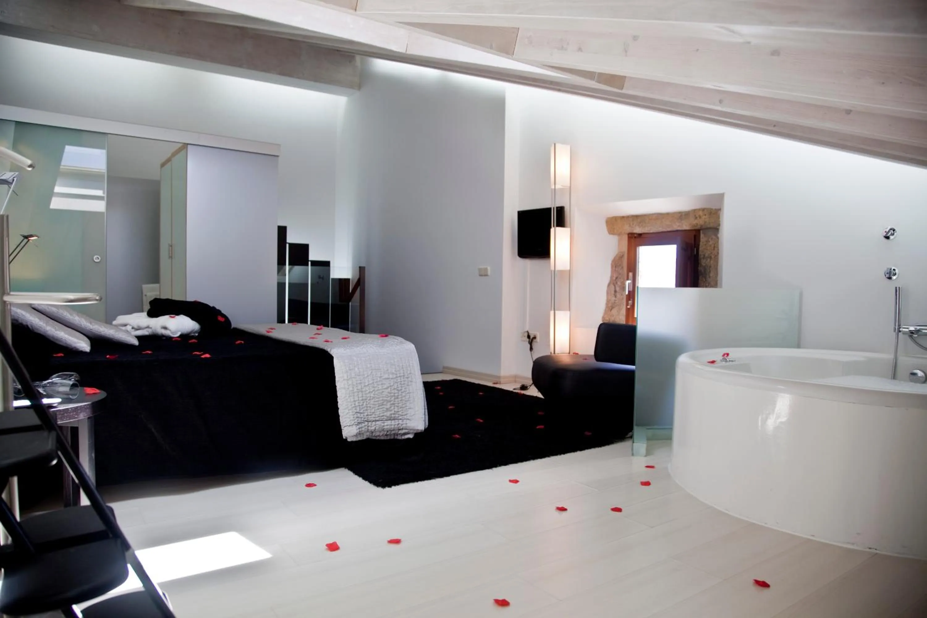 Hot Tub, Bed in Posada Real La Pascasia