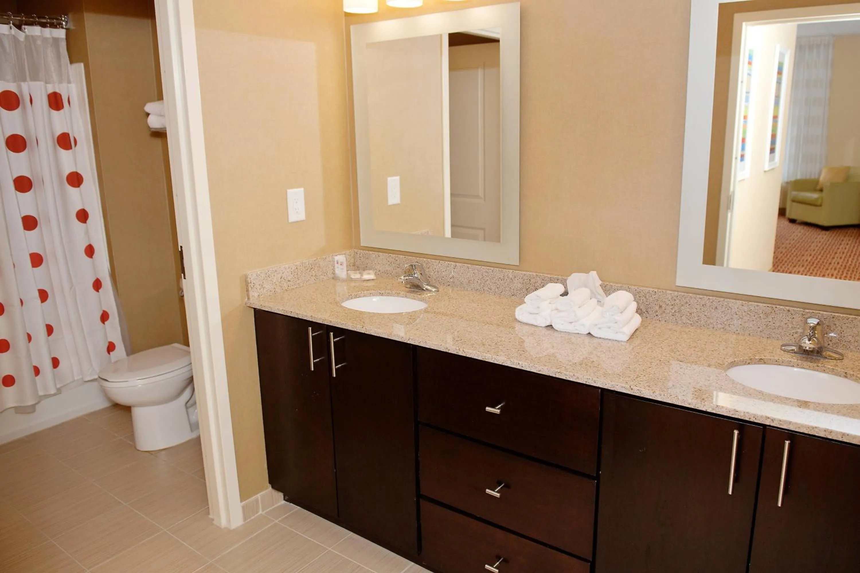 Bathroom in TownePlace Suites by Marriott Charlotte Mooresville