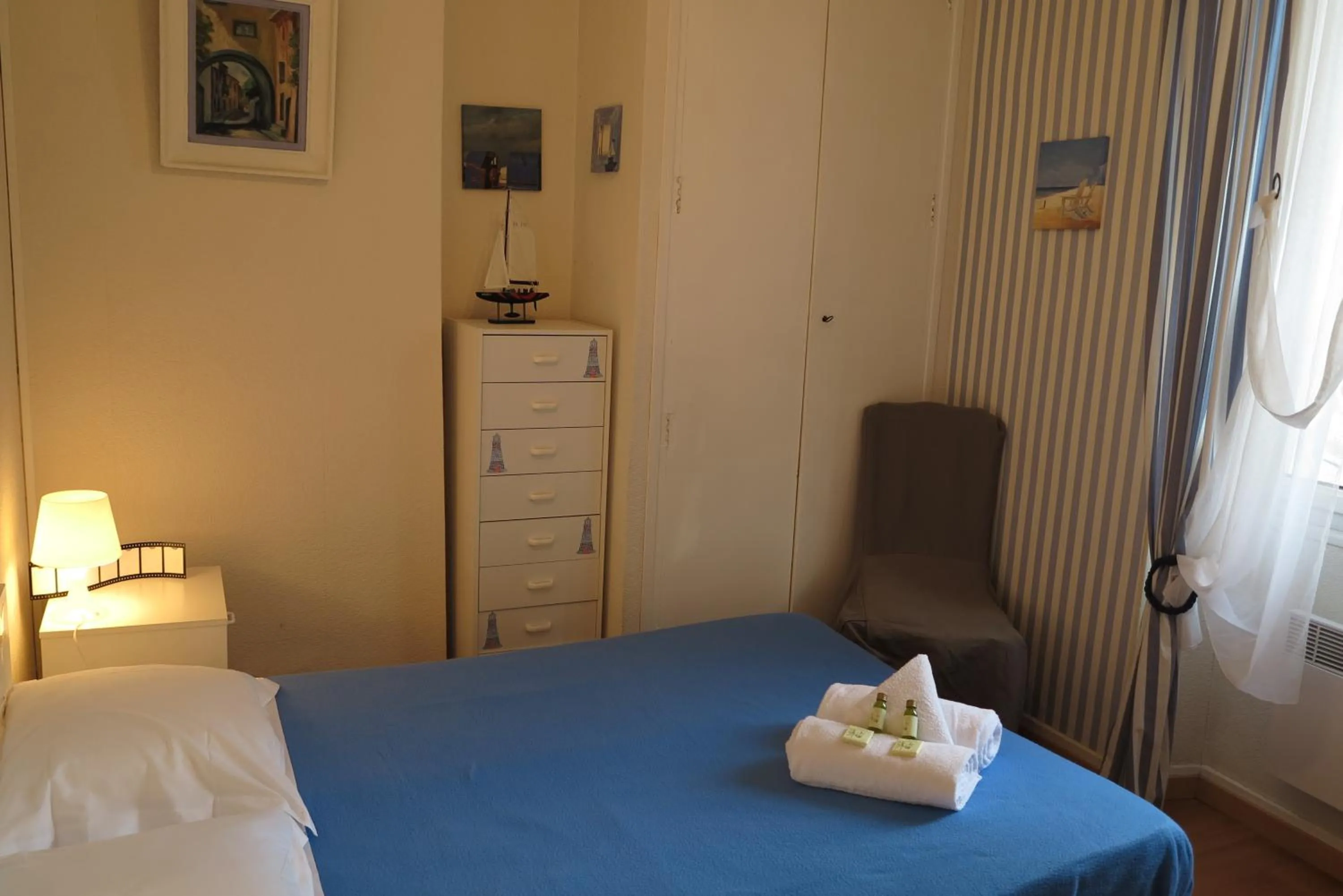 Bedroom, Bed in Viva Riviera - 5 Rue Commandant André