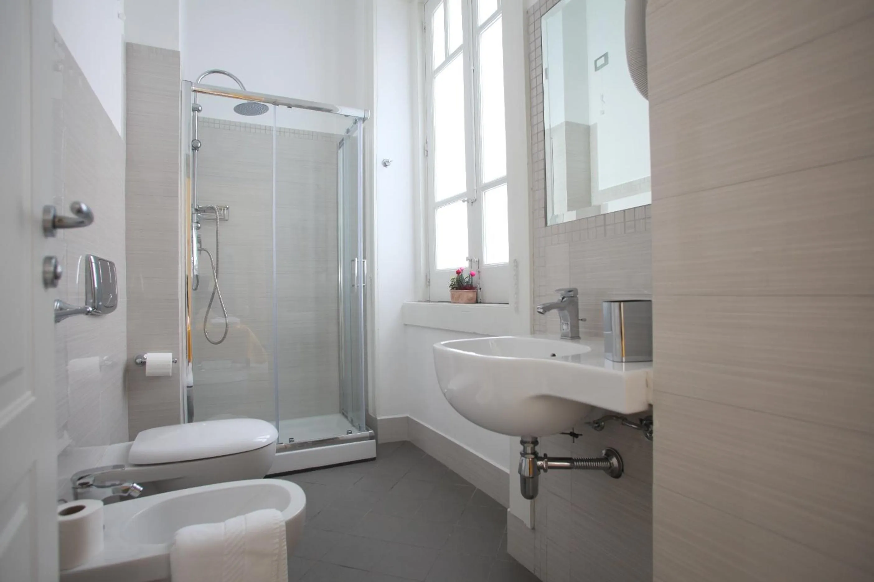 Shower in Villa Vittoria Tropea B&B