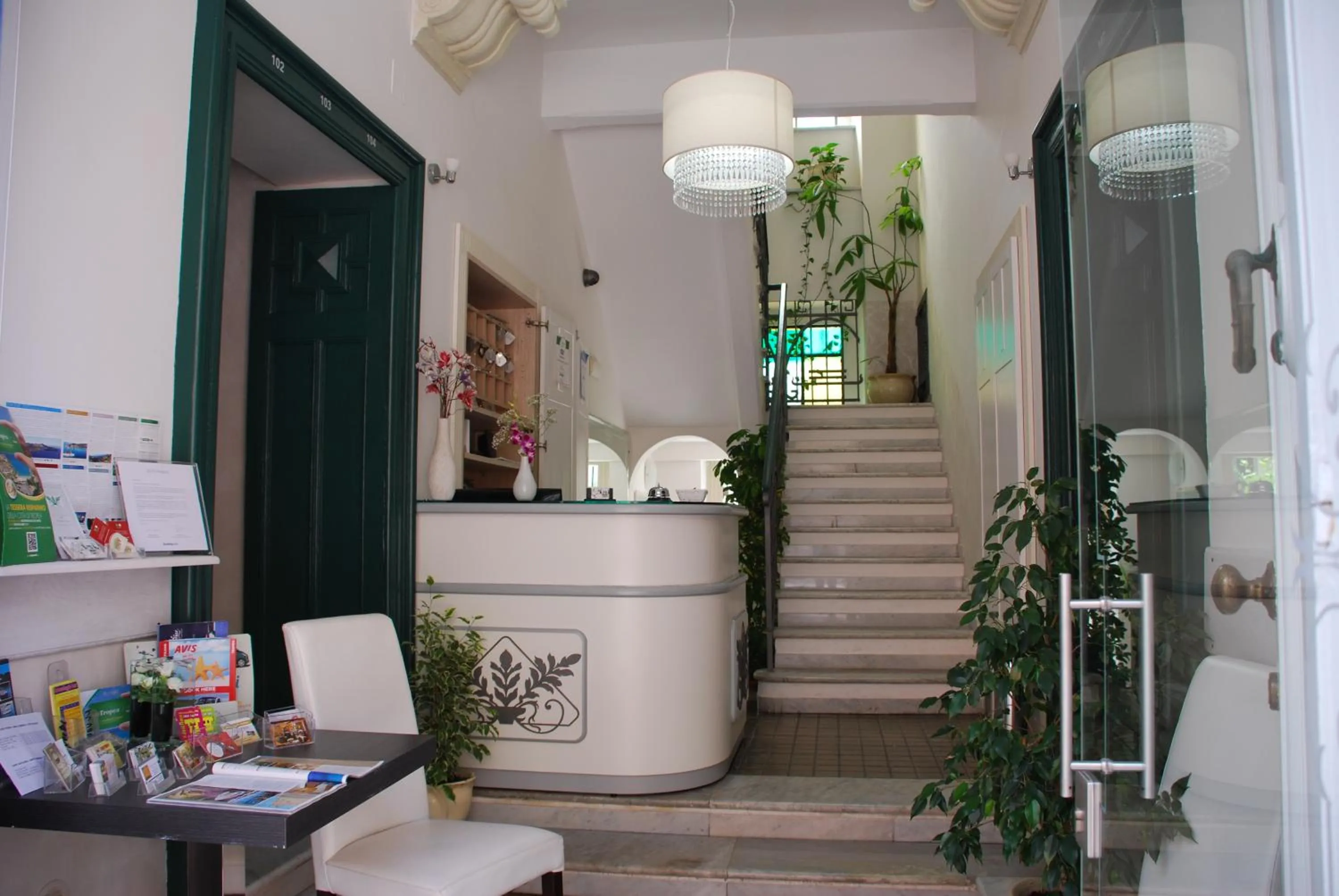 Lobby or reception in Villa Vittoria Tropea B&B
