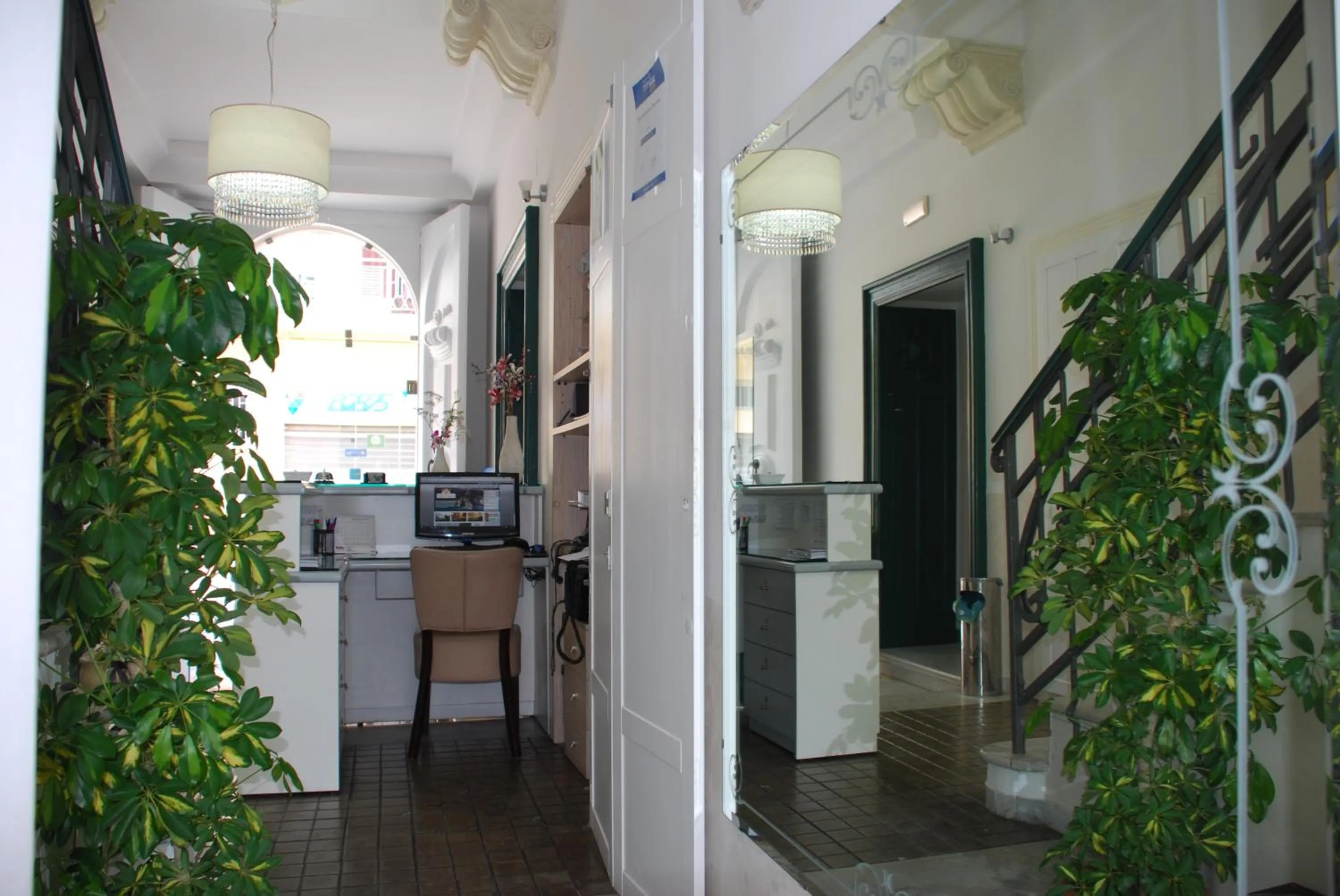 Lobby or reception in Villa Vittoria Tropea B&B