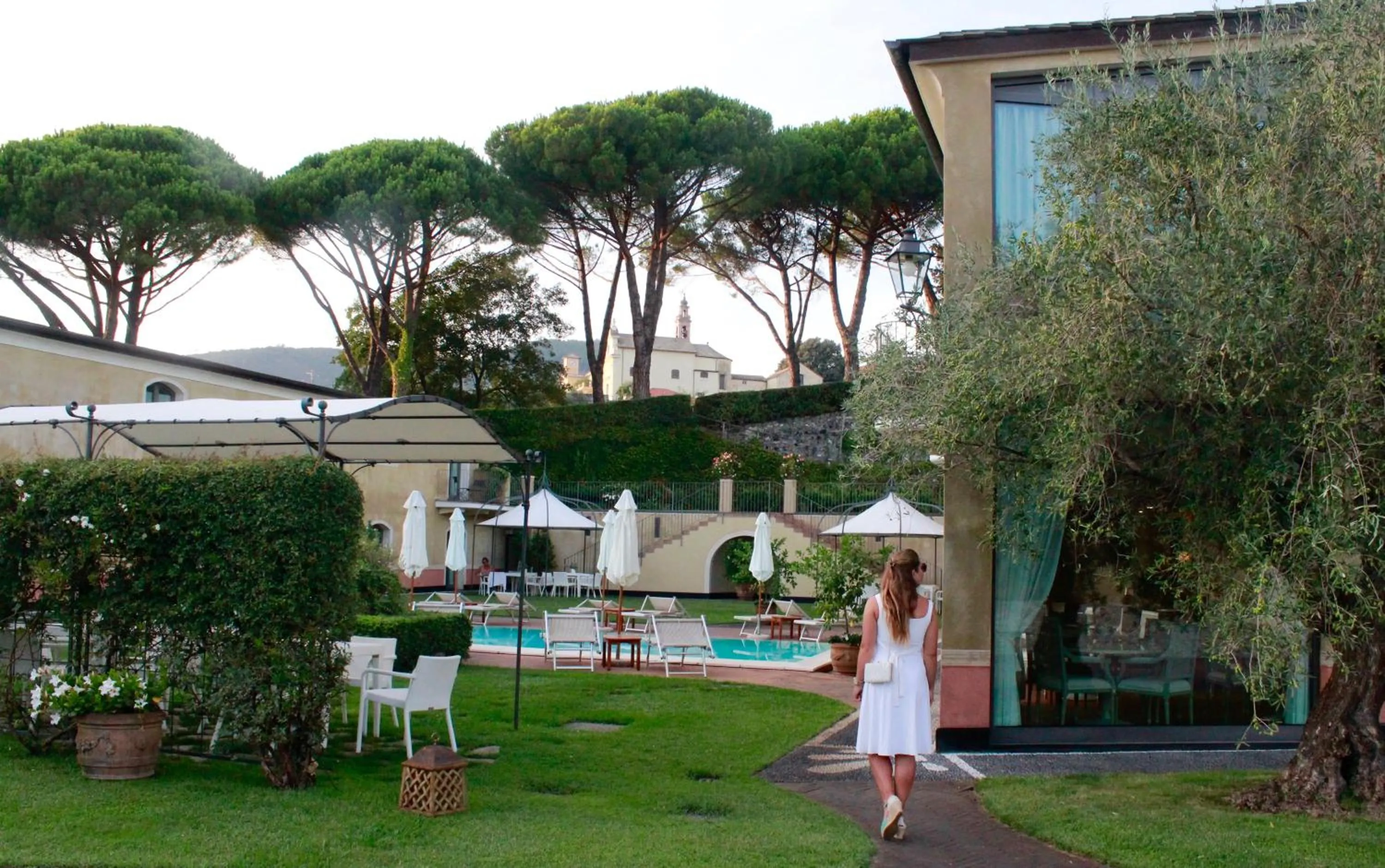 Garden in Villa Agnese