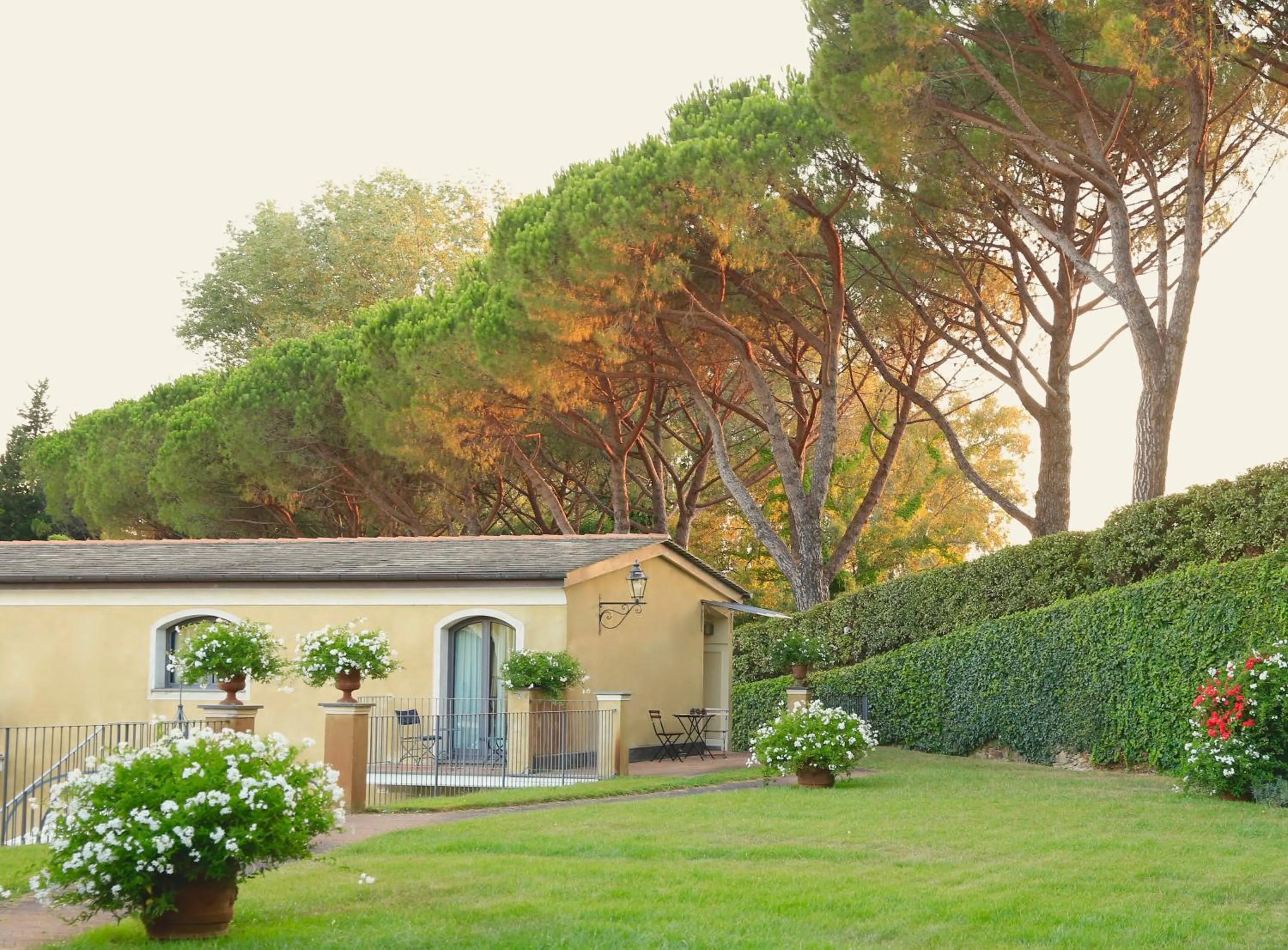Garden view in Villa Agnese