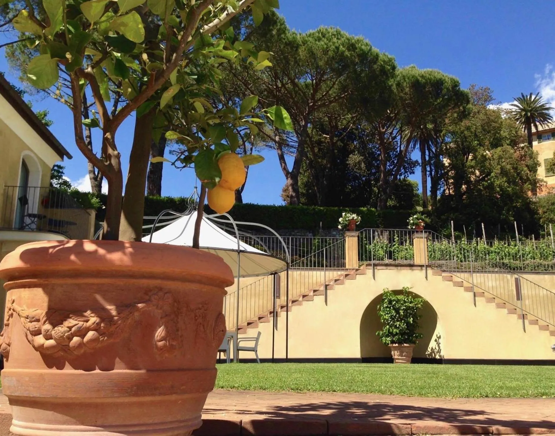 Garden in Villa Agnese