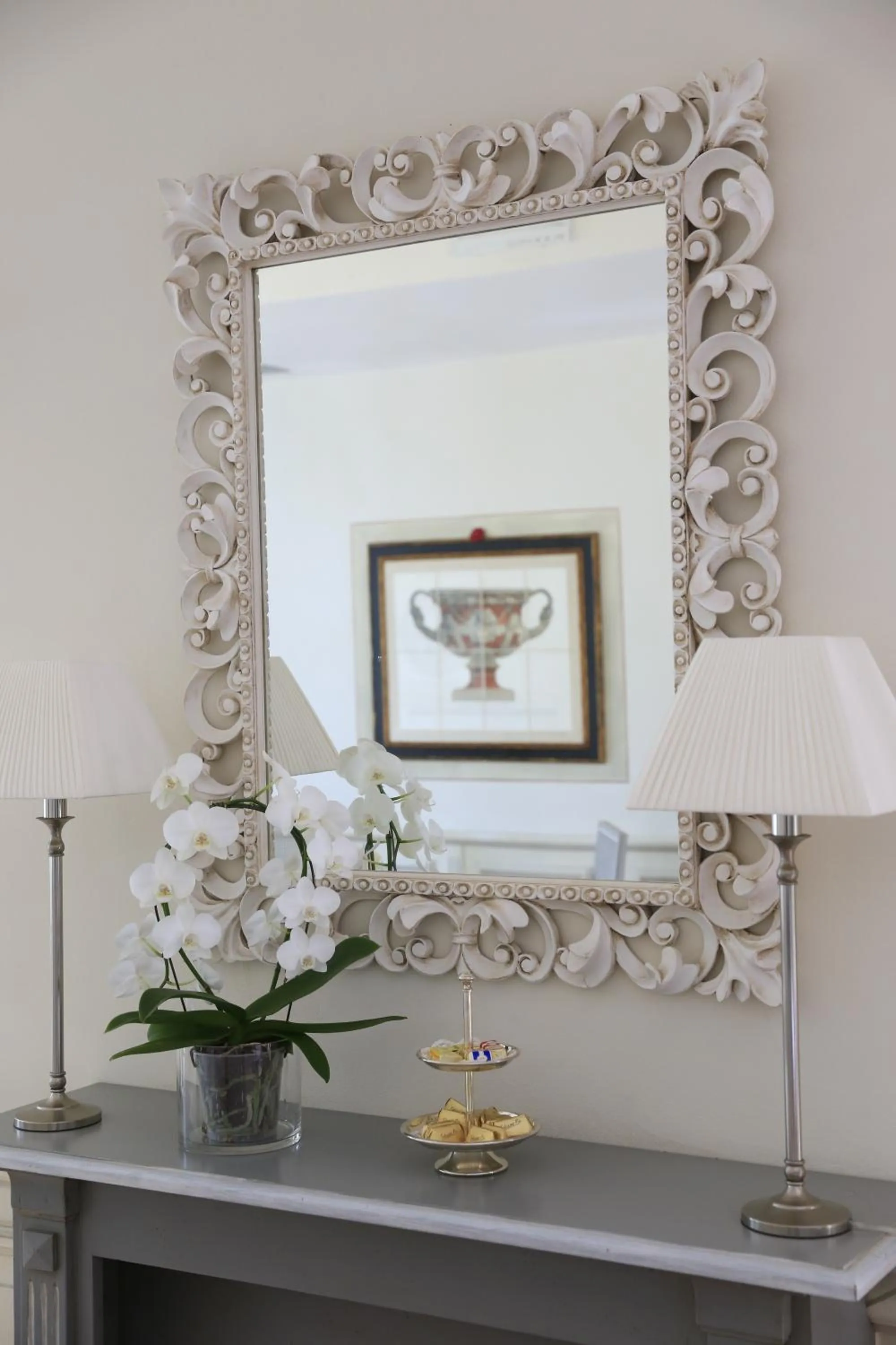 Decorative detail in Villa Agnese