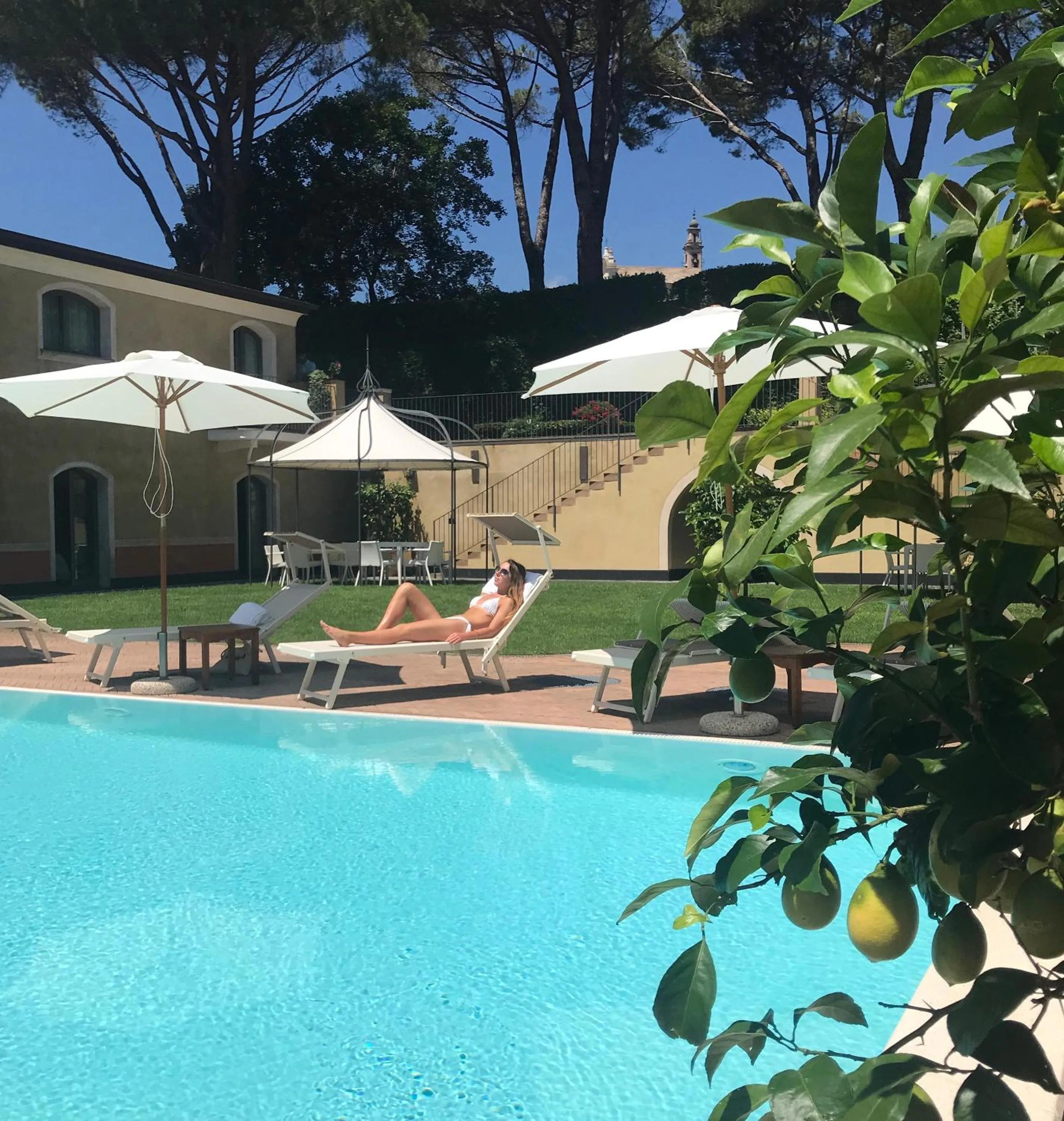 Swimming pool in Villa Agnese