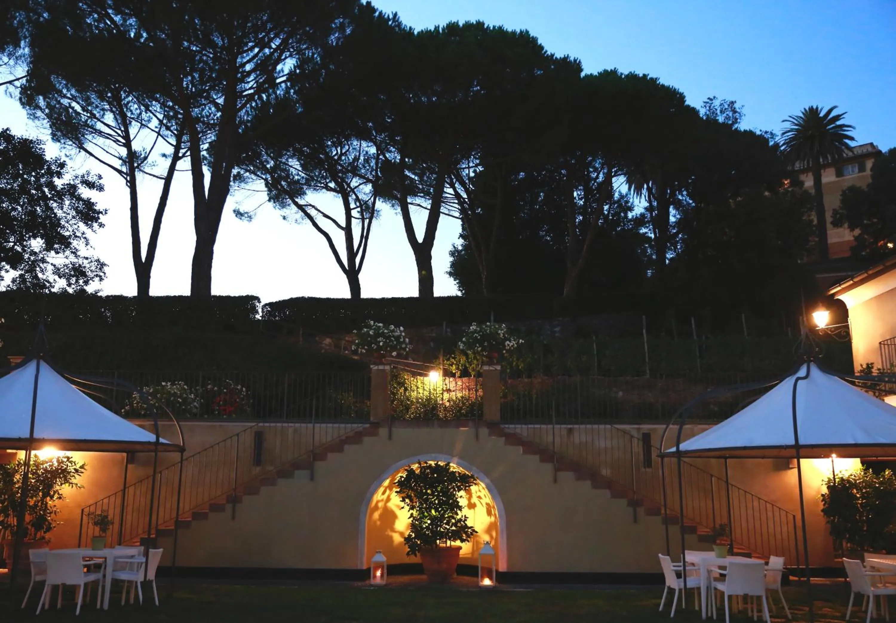 Garden in Villa Agnese