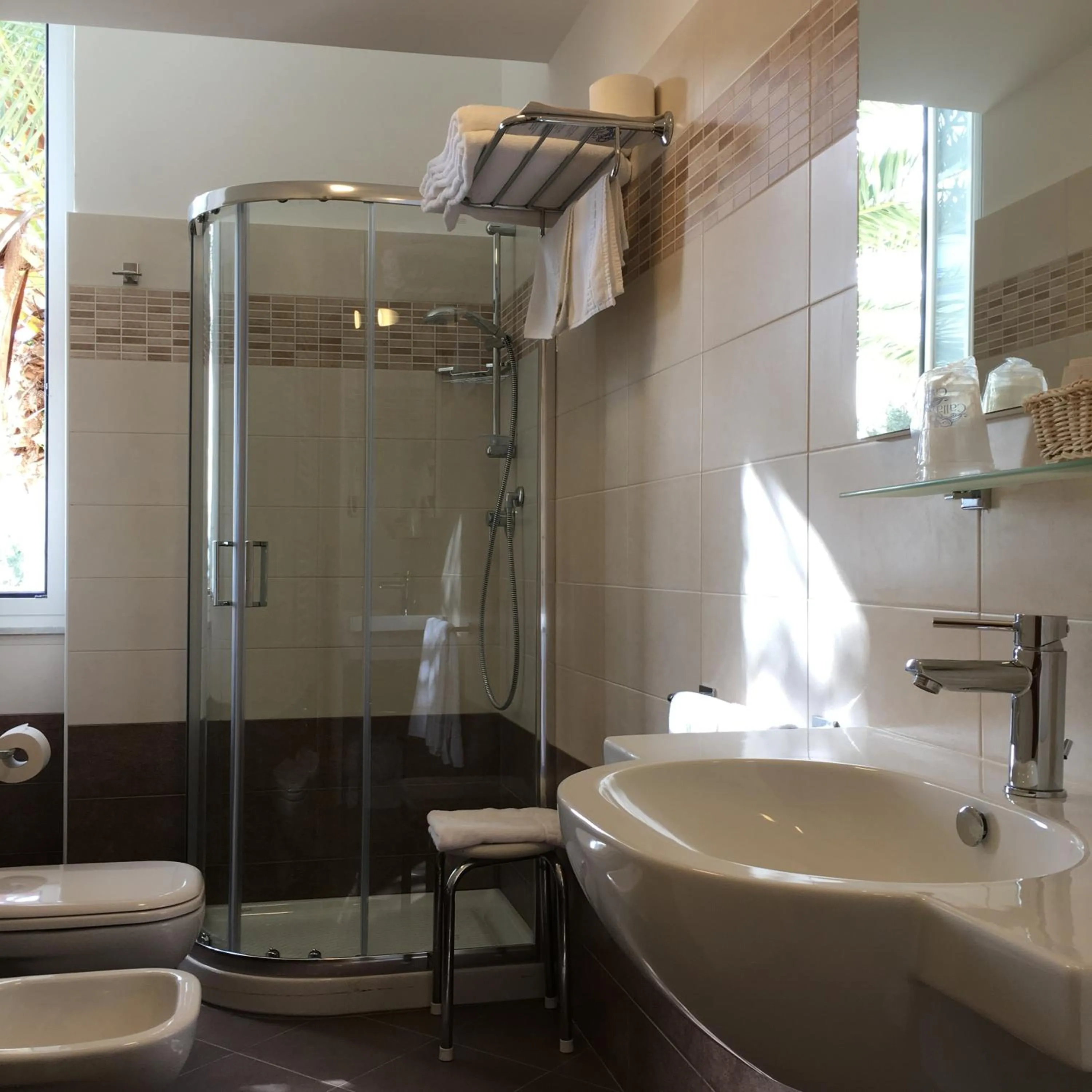 Bathroom in Hotel Villa Igea