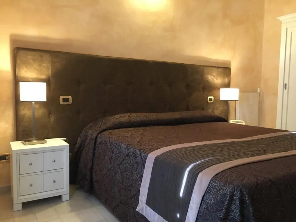 Bed in Hotel Villa Igea
