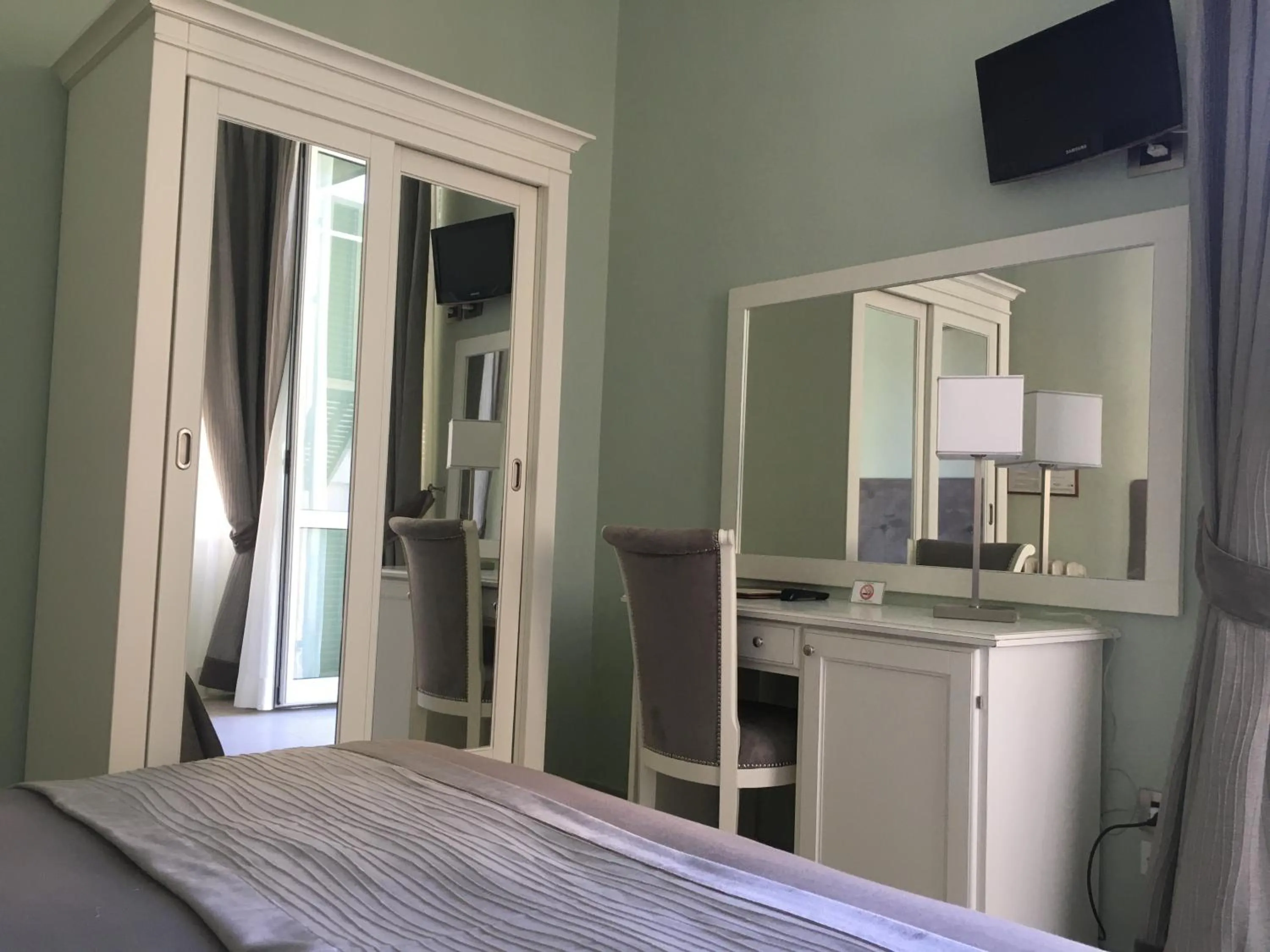 Bed in Hotel Villa Igea