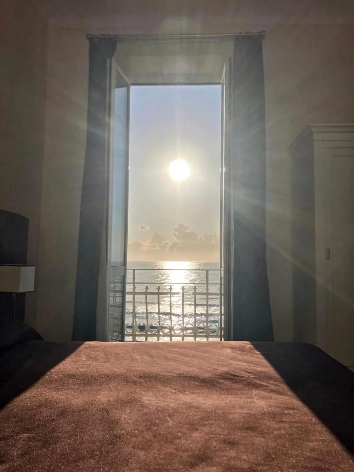 Bed in Hotel Villa Igea