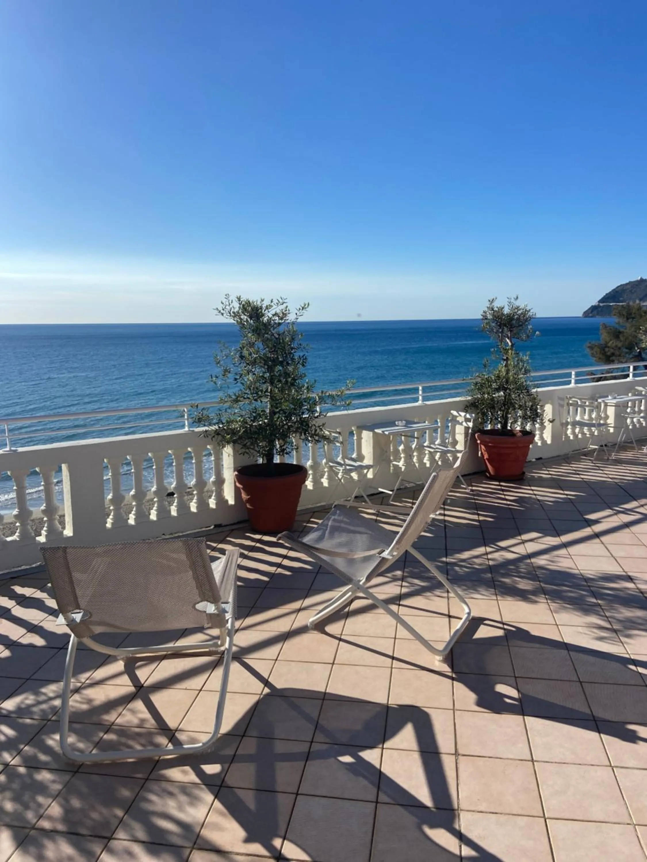 Solarium in Hotel Villa Igea
