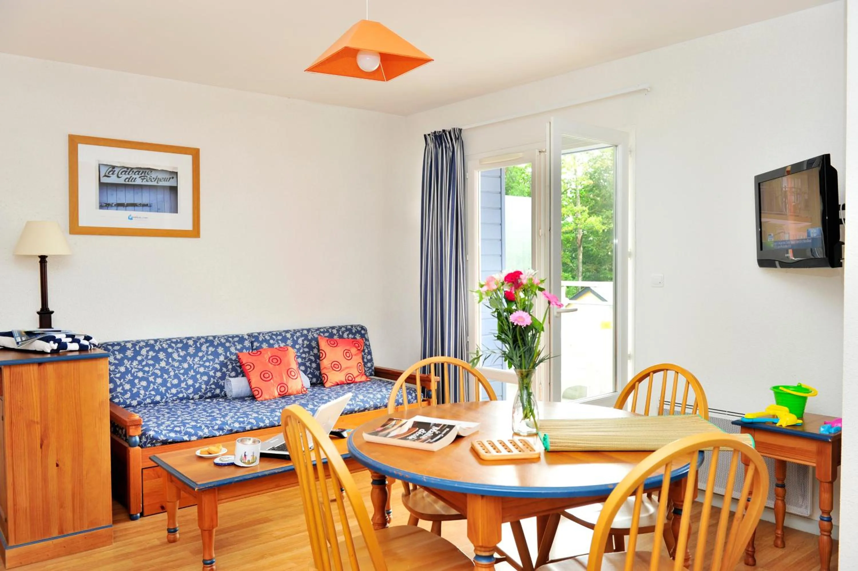 Living room in Goélia Résidence du Golf de l'Océan