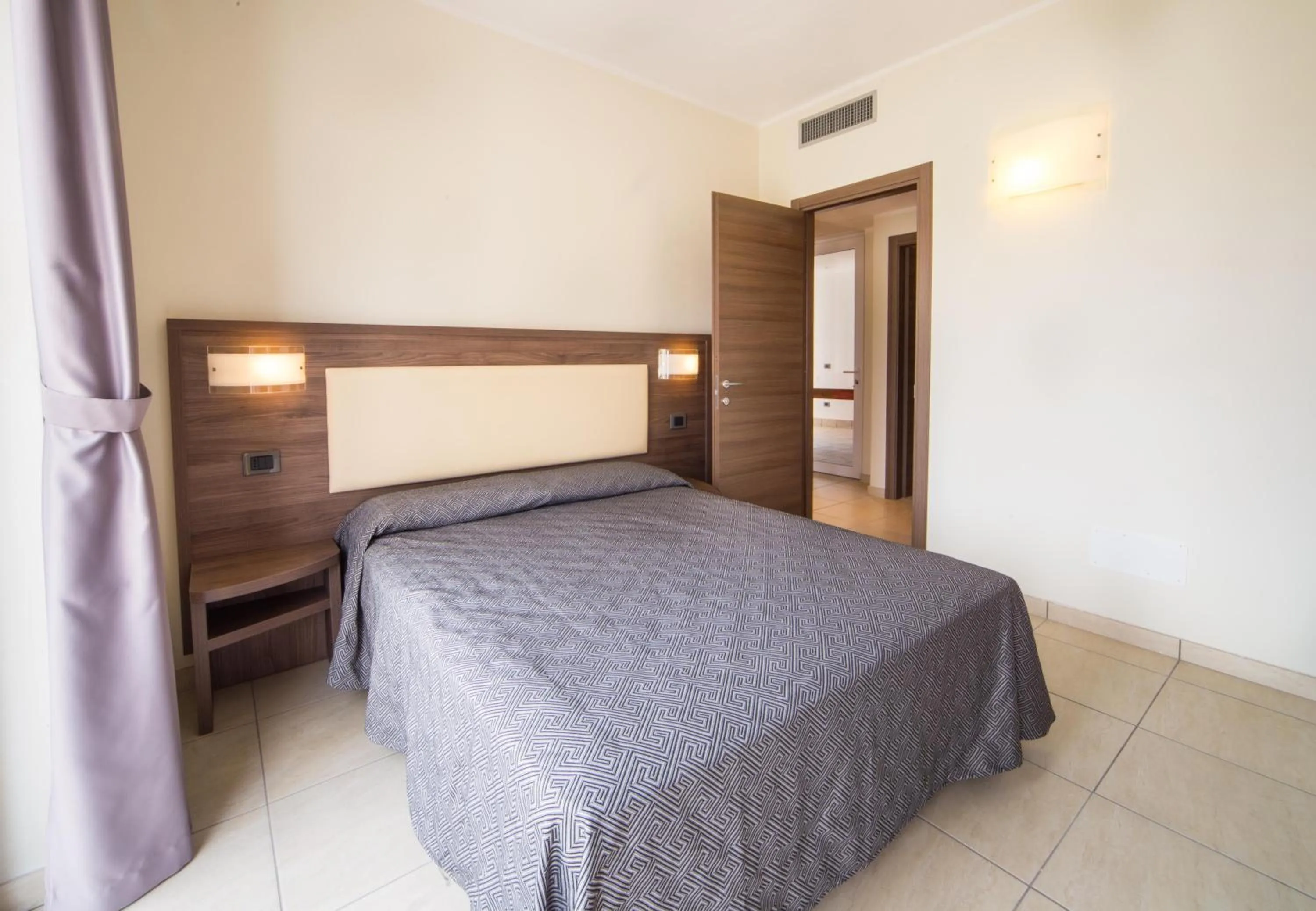 Bedroom, Bed in Diano Sporting Apartments
