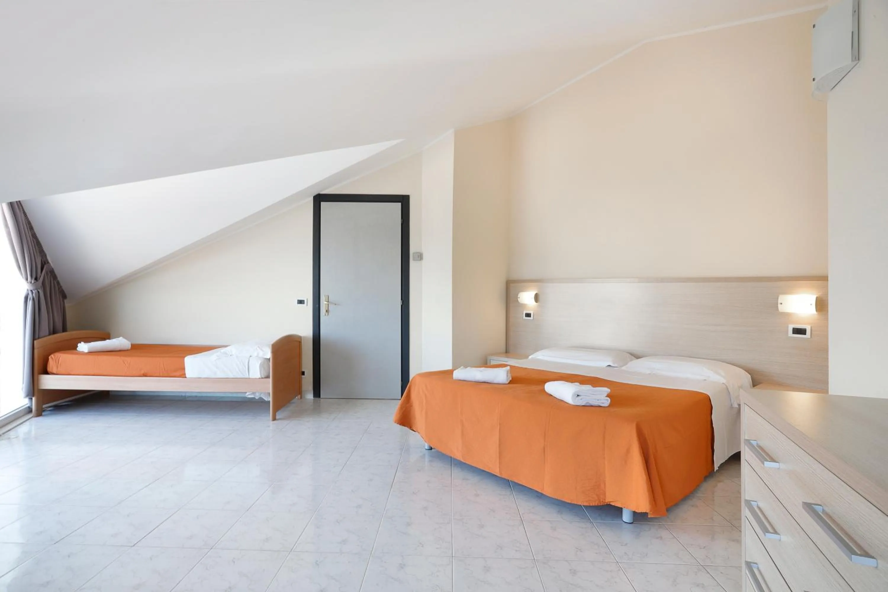 Bedroom, Bed in Diano Sporting Apartments