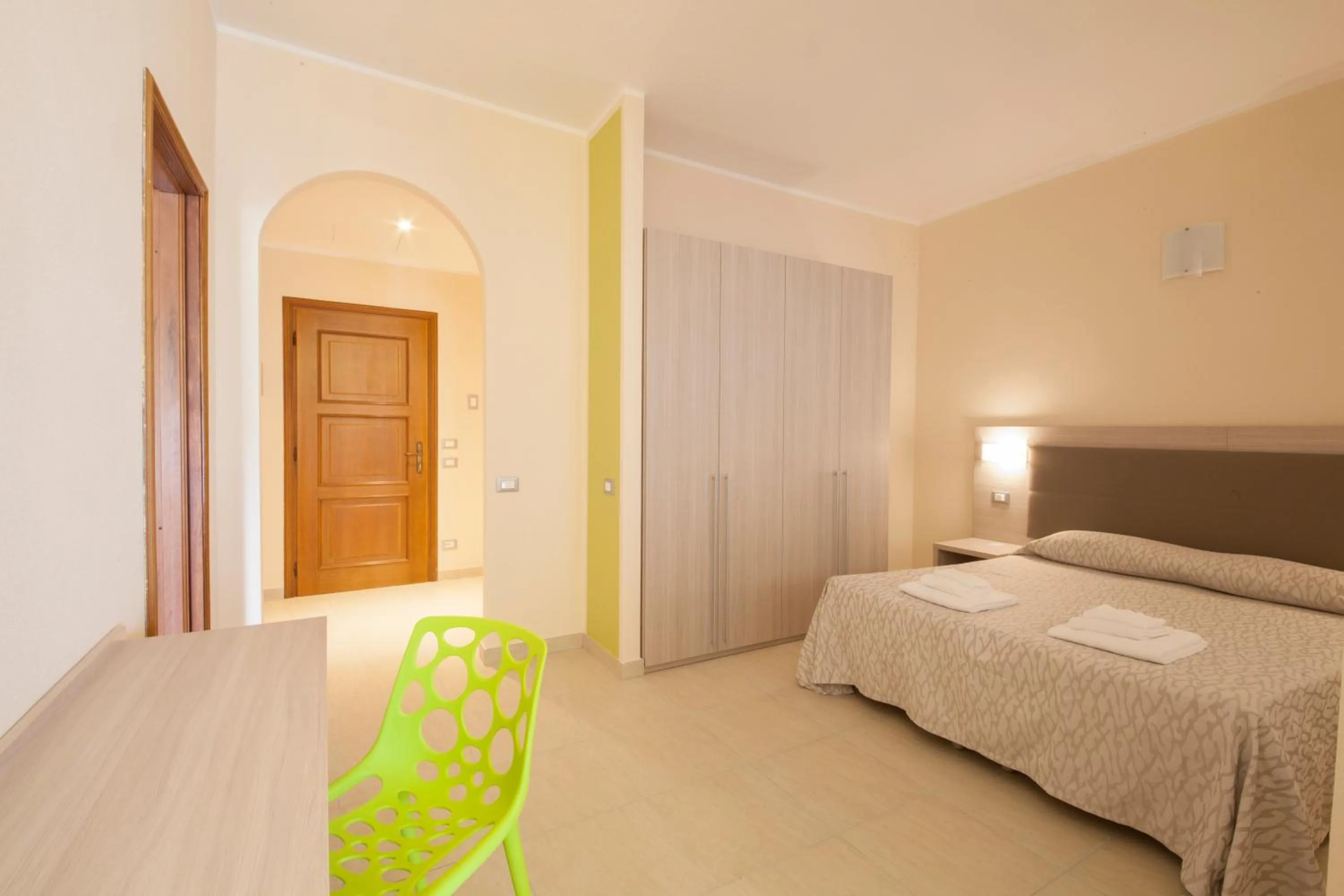 Bedroom, Bed in Diano Sporting Apartments