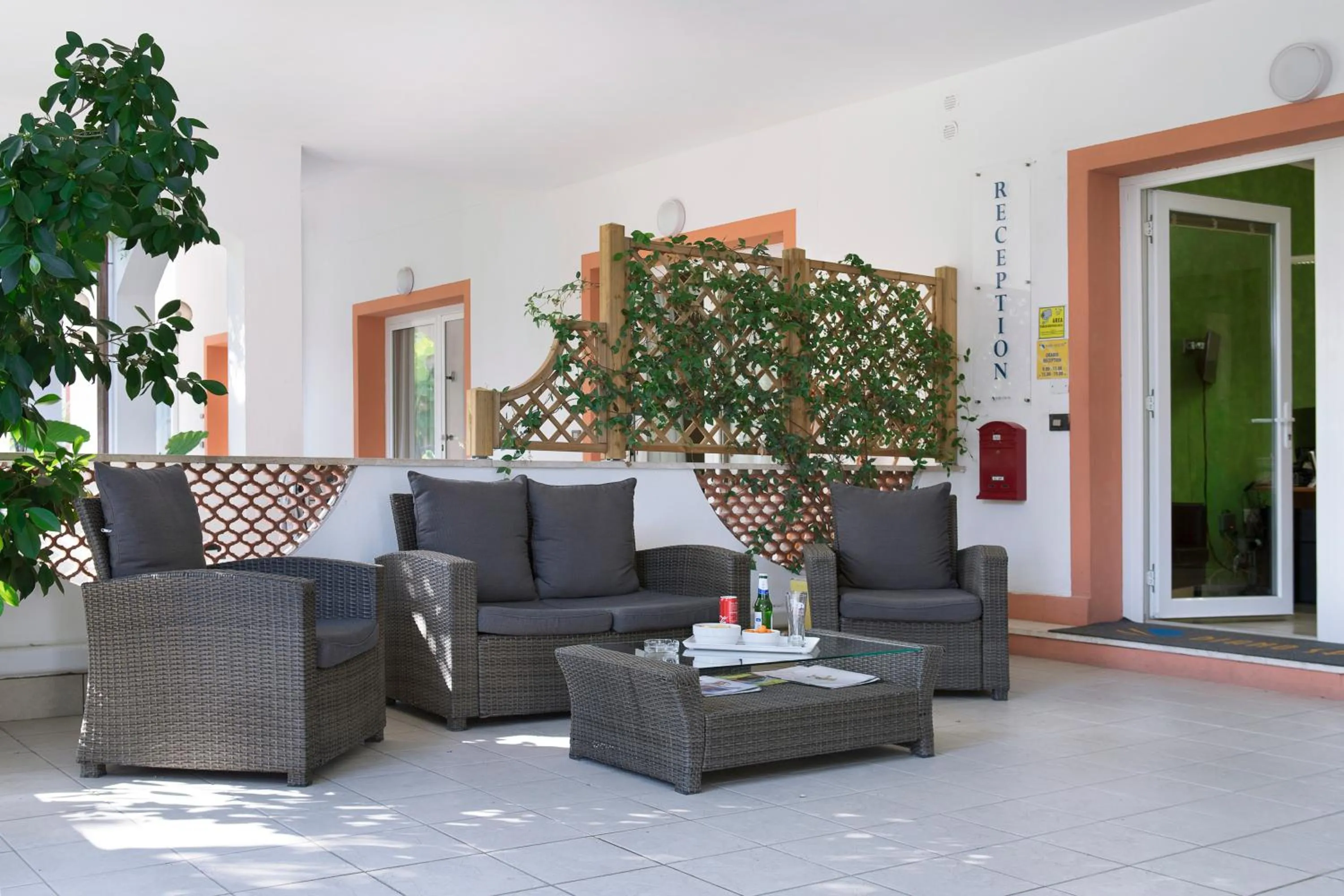 Lobby or reception in Diano Sporting Apartments