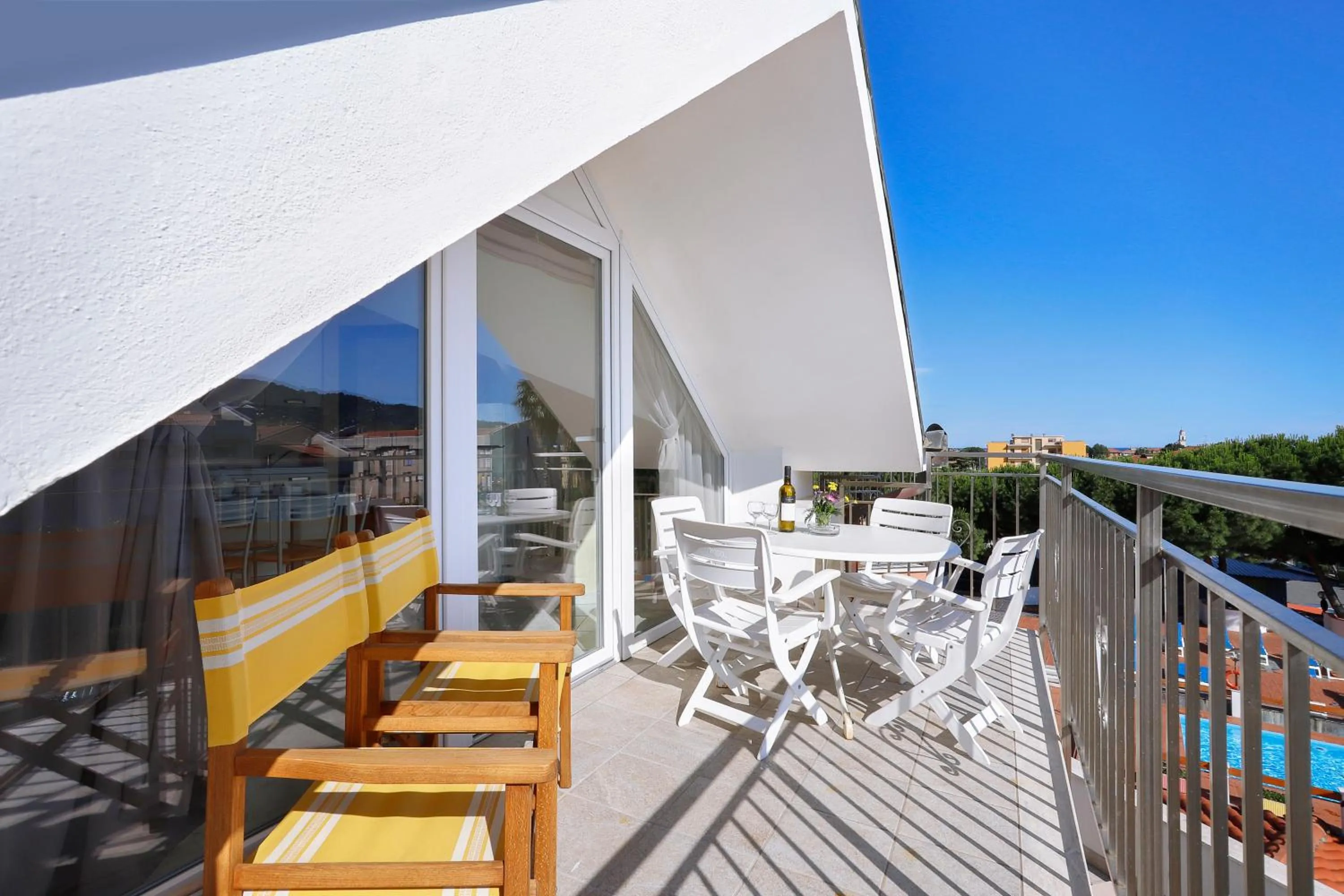 Balcony/Terrace in Diano Sporting Apartments