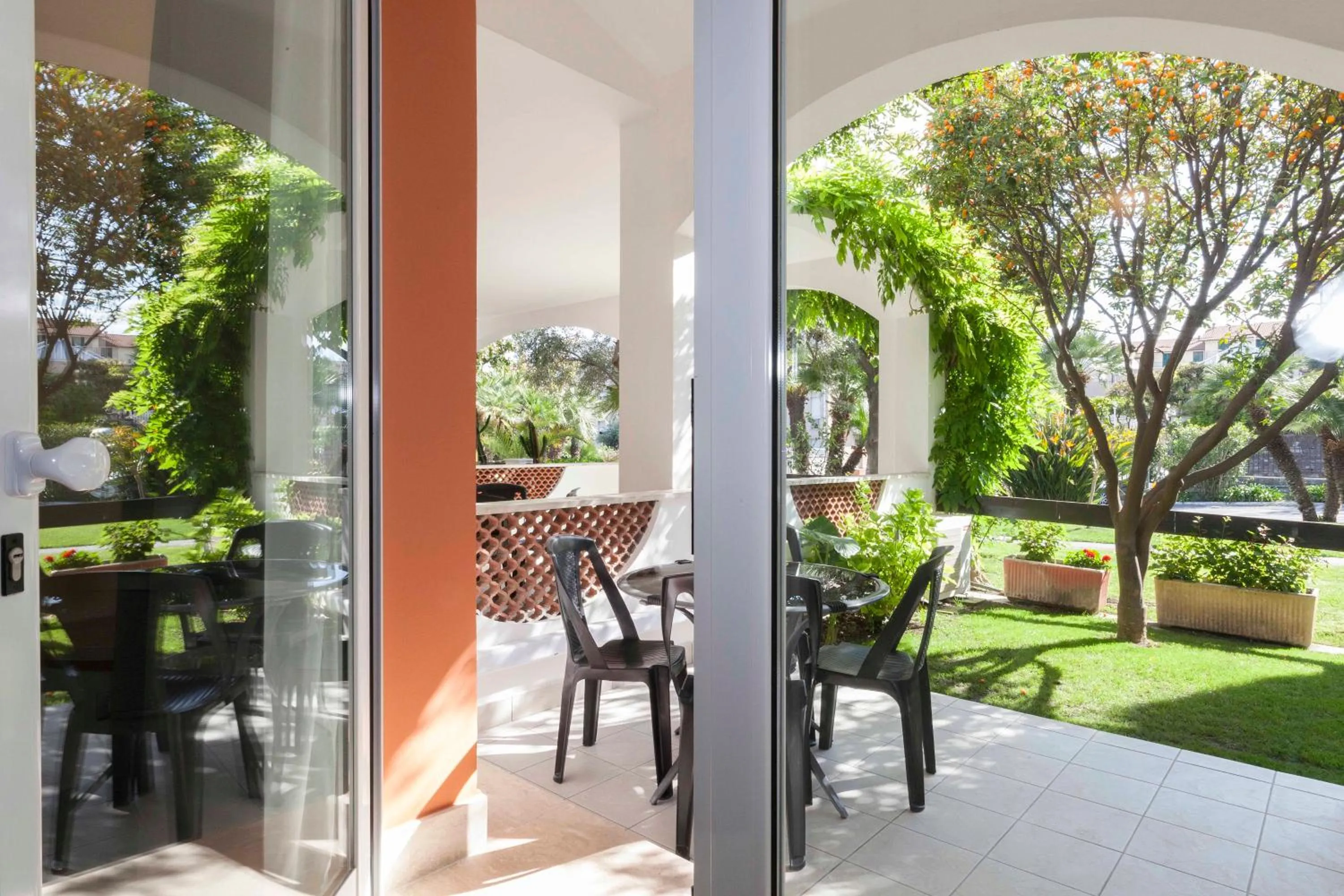 Patio in Diano Sporting Apartments