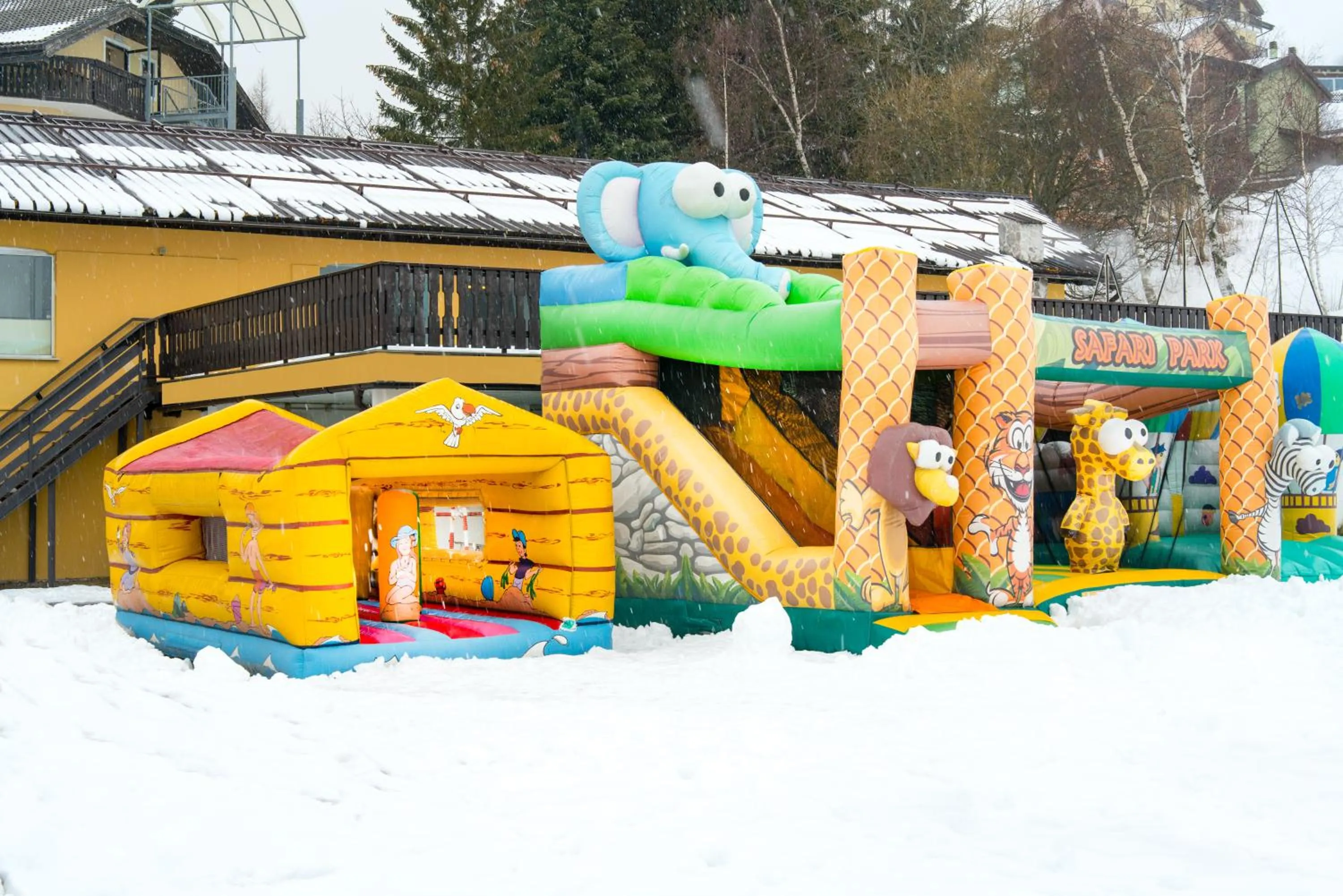Children play ground in Hotel Dolomiti - Azzurro Club