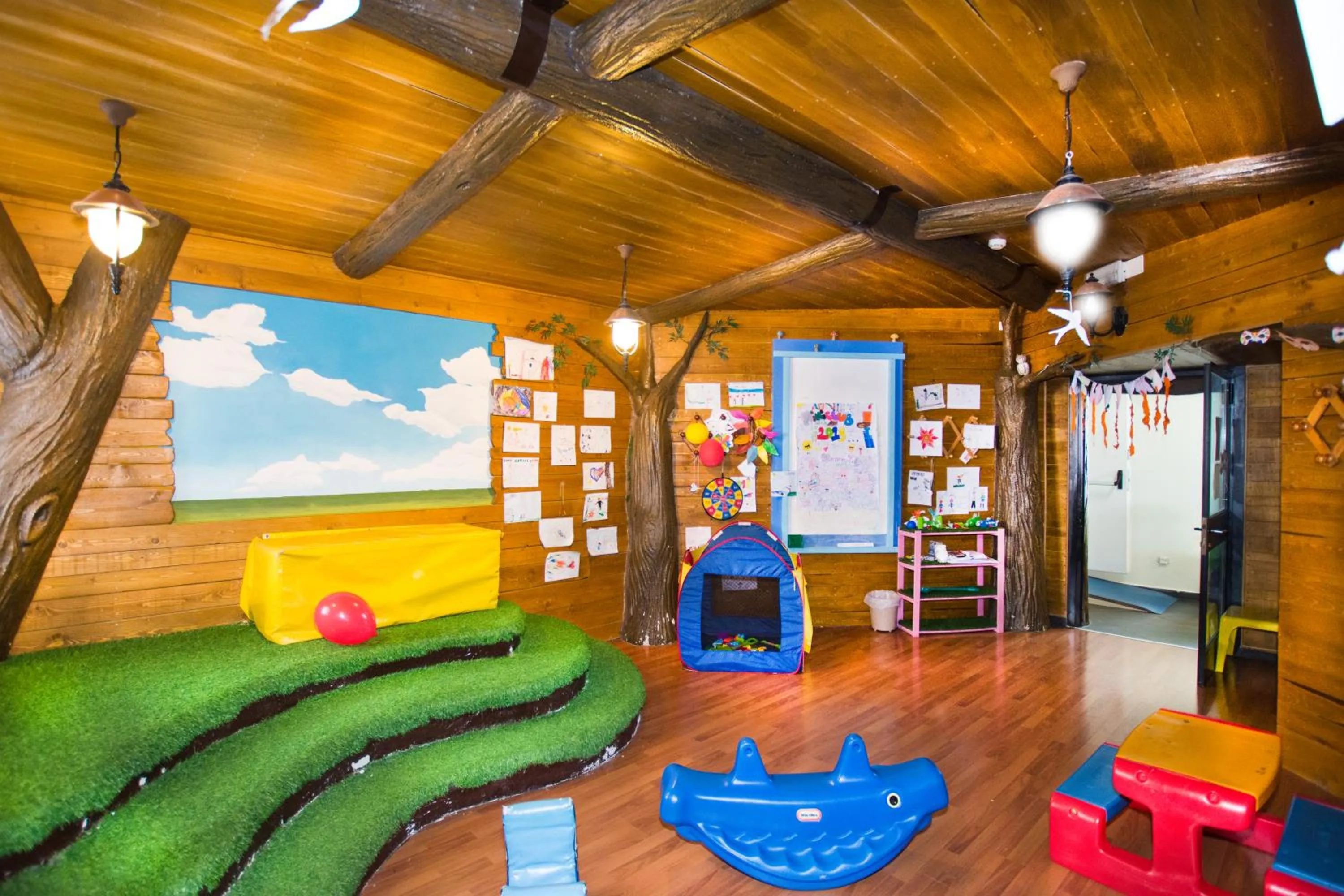 Children play ground in Hotel Dolomiti - Azzurro Club