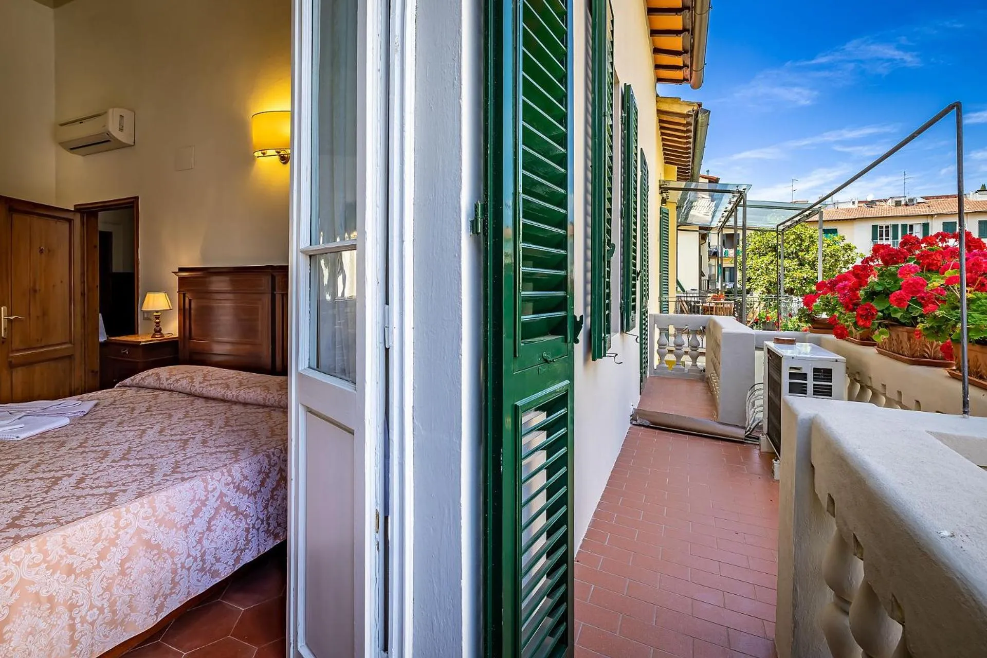 Balcony/Terrace, Bed in A Casa di Lilli
