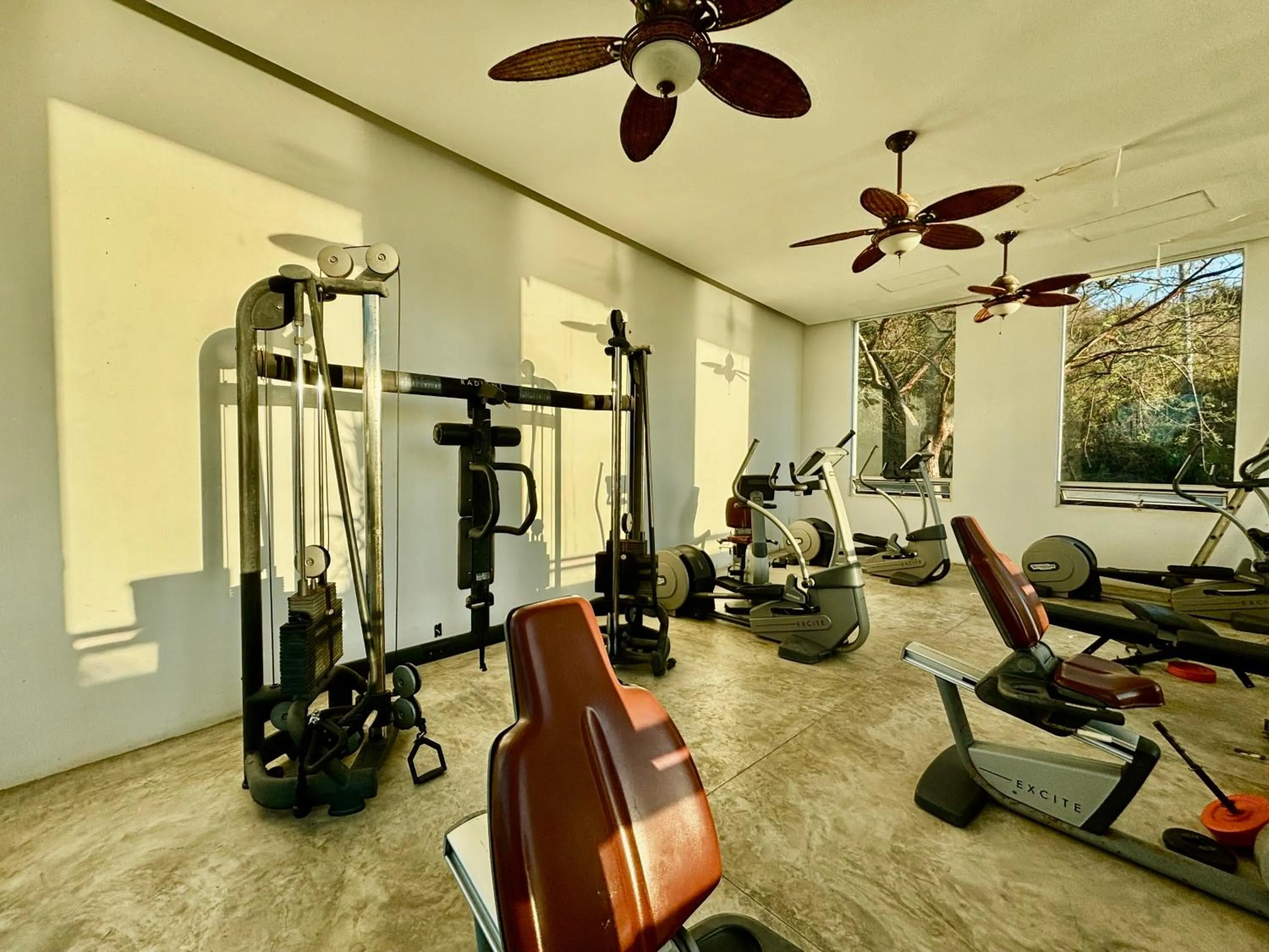 Fitness centre/facilities in Hotel Hacienda San Pancho