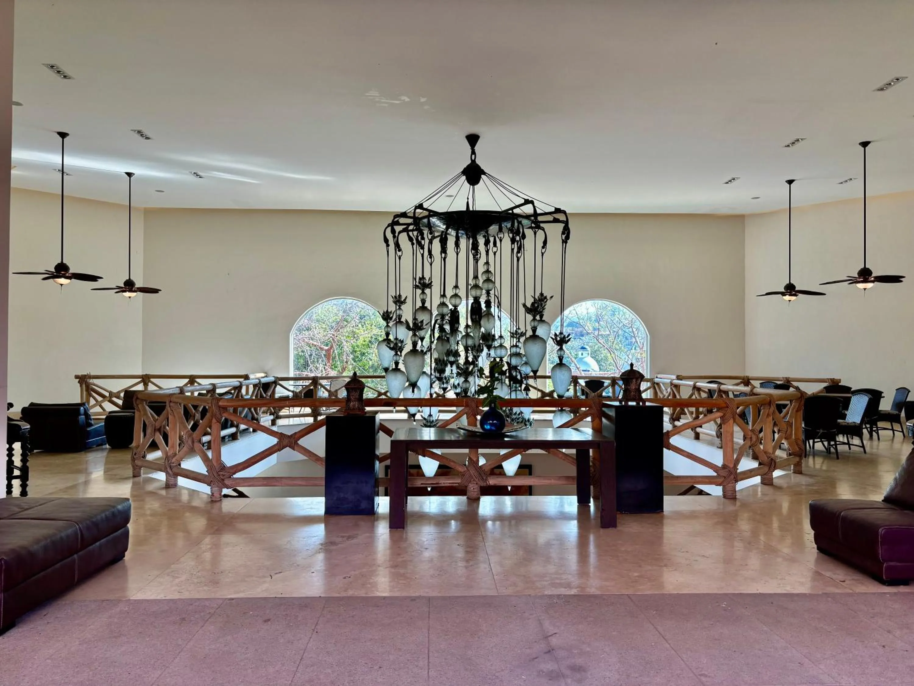 Living room in Hotel Hacienda San Pancho