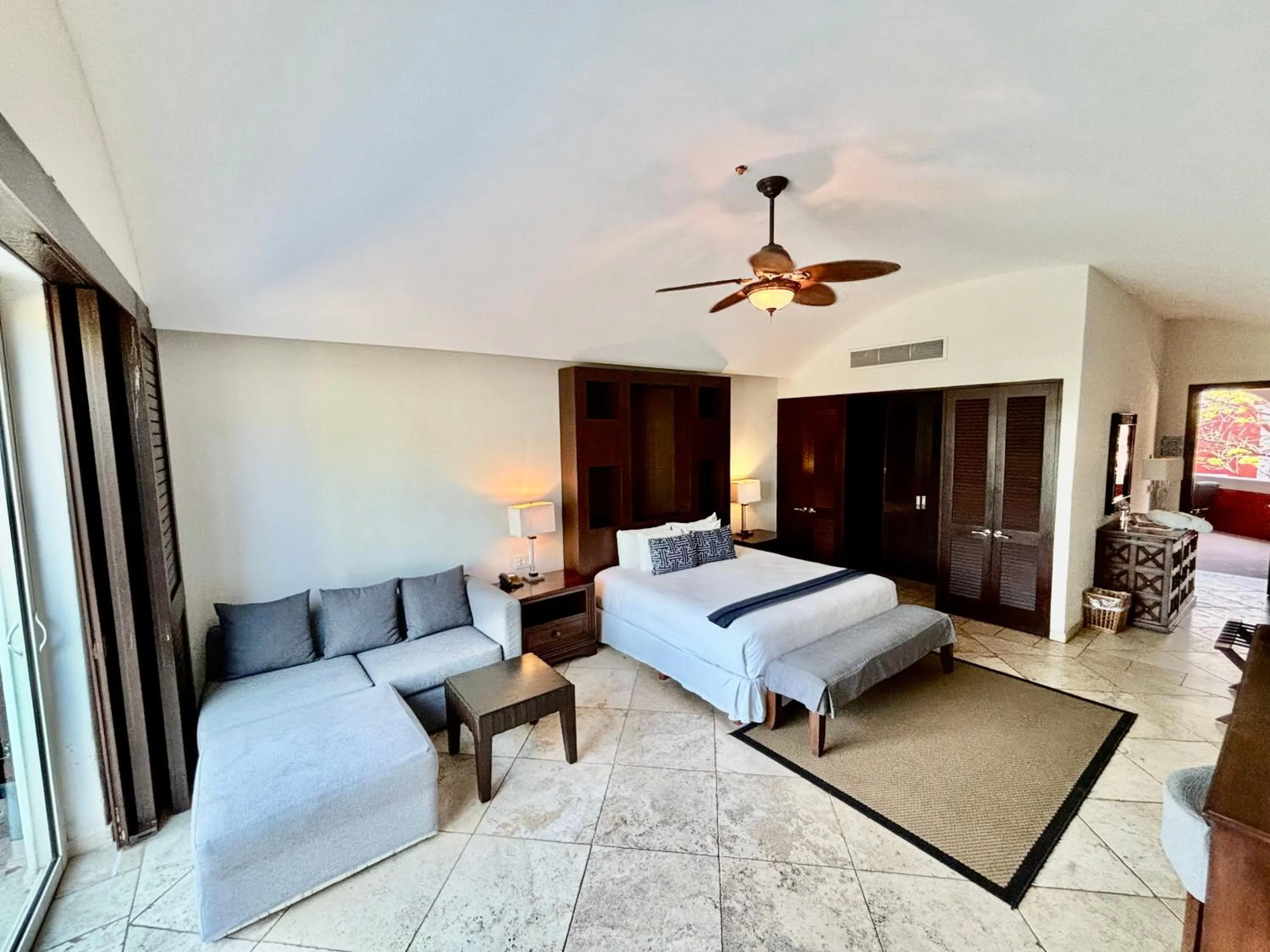 Bed in Hotel Hacienda San Pancho