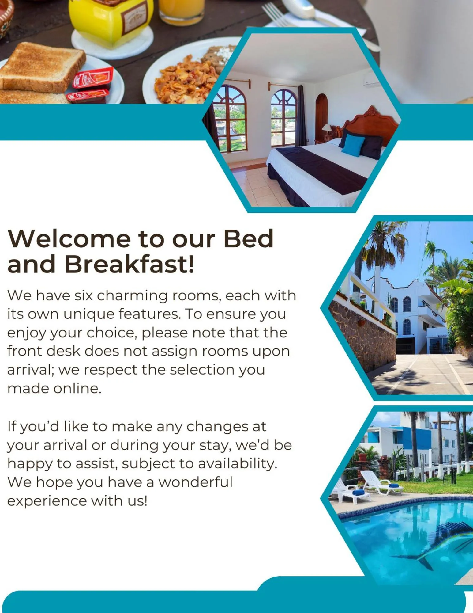 room service in Hill House Mazatlan - Bed & Breakfast