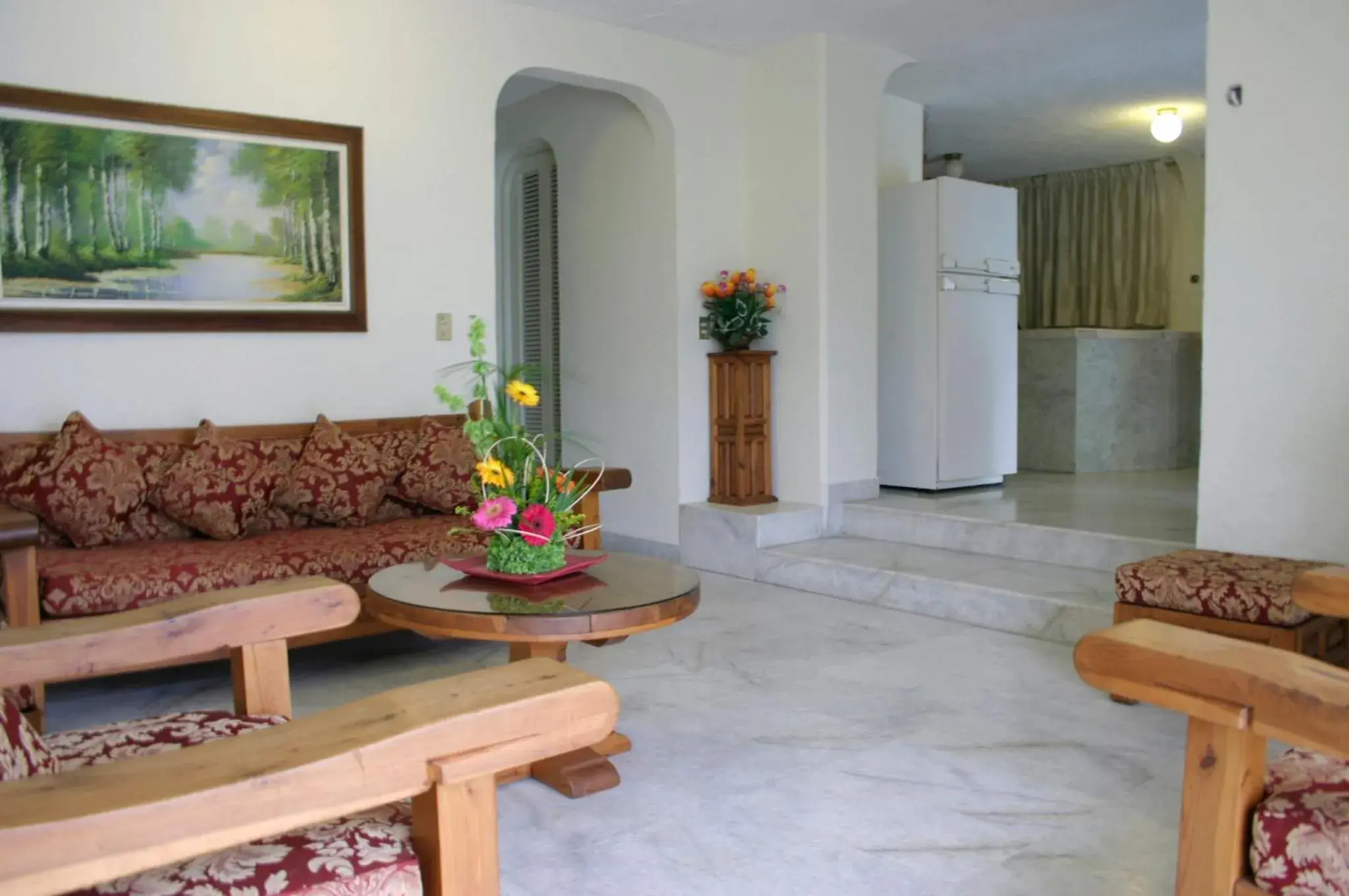 Living room in Hotel Suites Jazmín Acapulco Living room in Hotel Suites Jazmín Acapulco