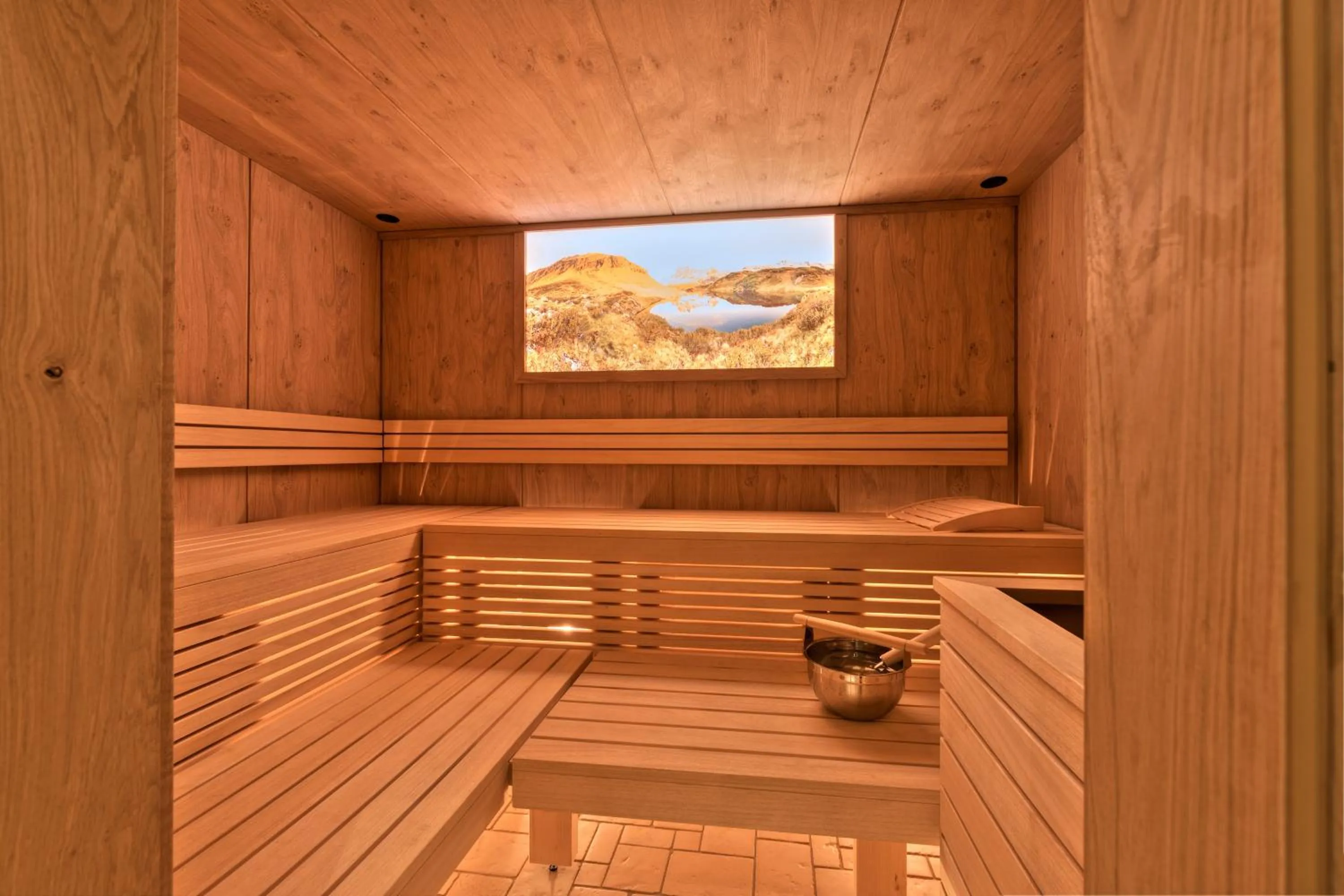 Sauna in Hotel Post