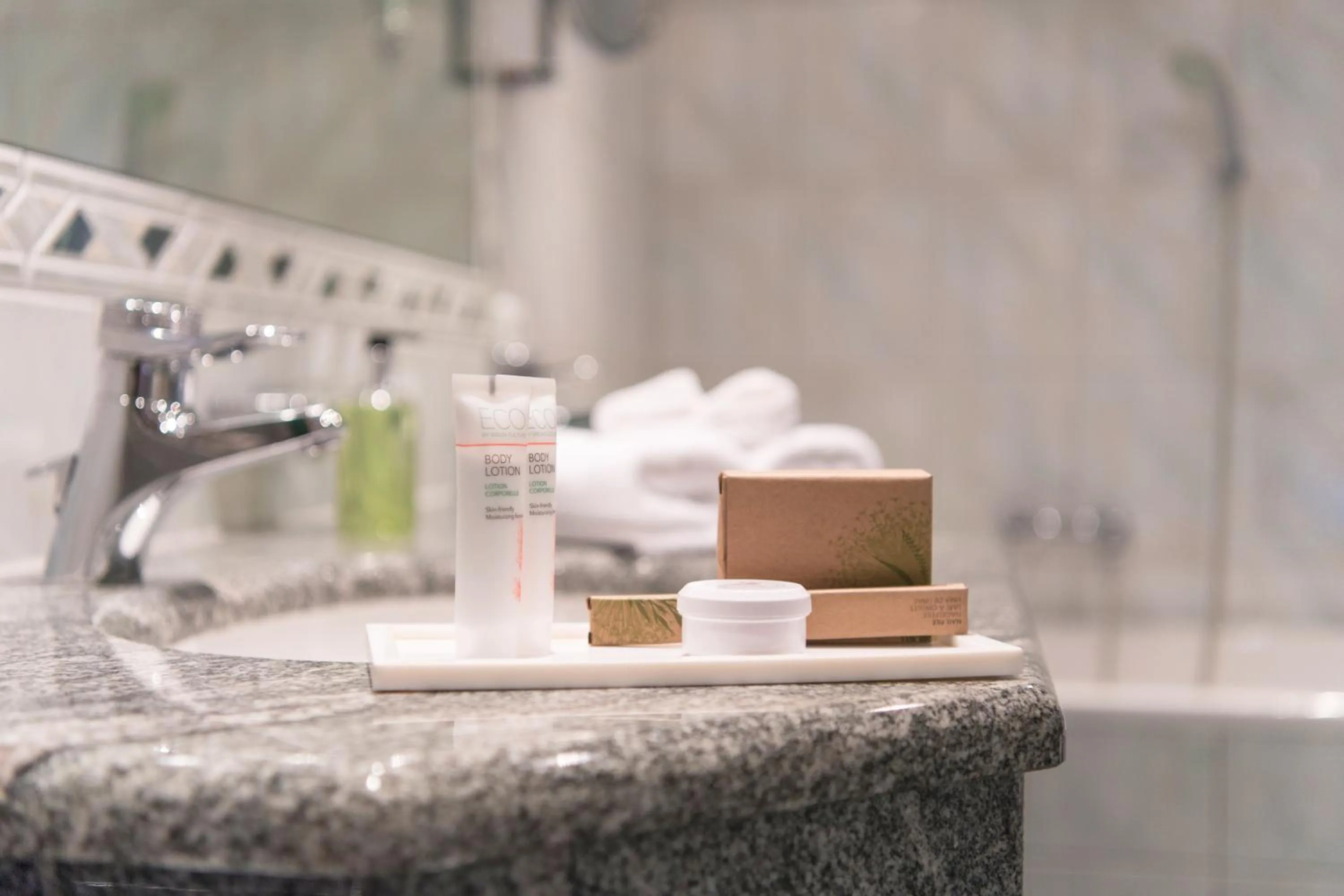 Bathroom in Hotel Post