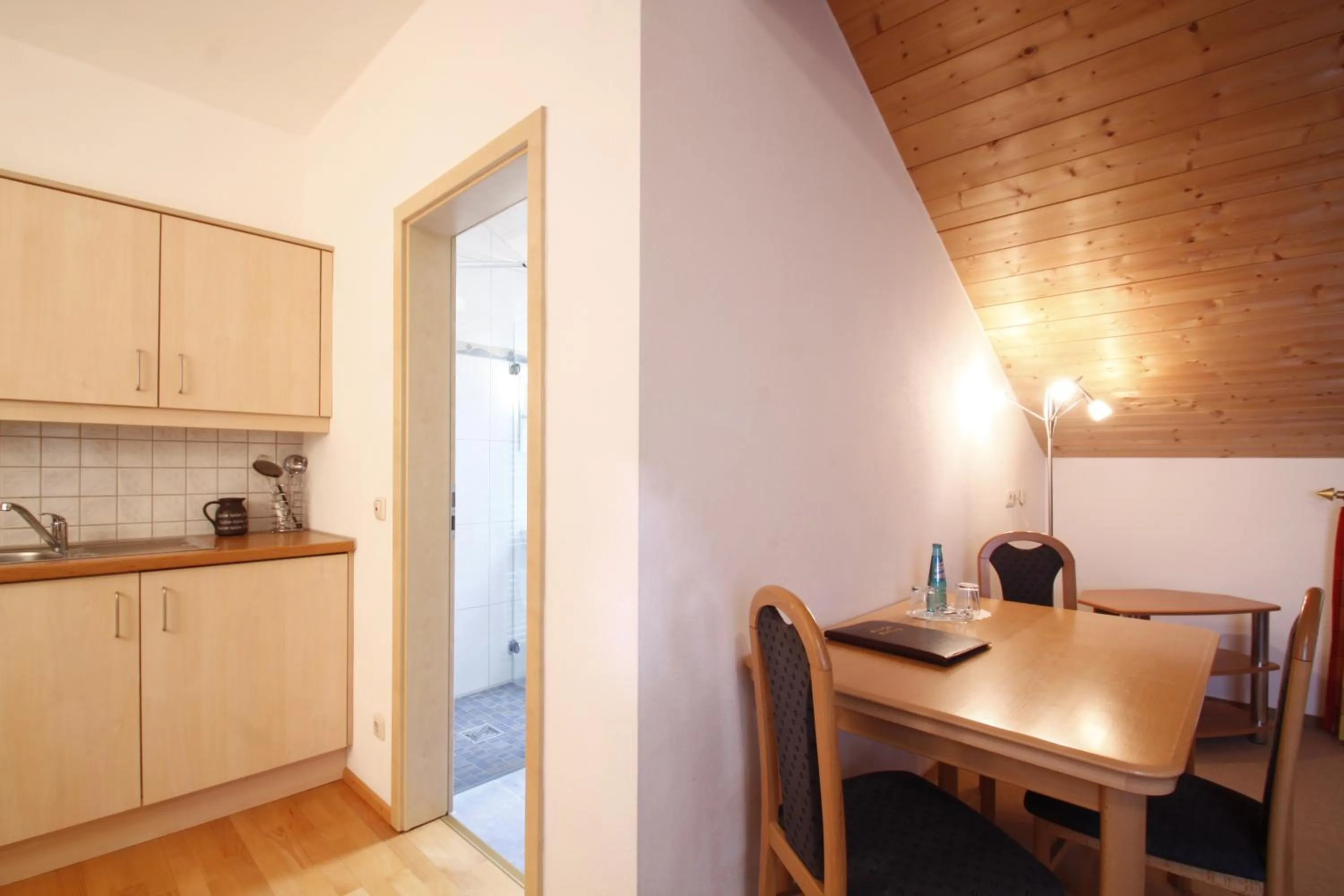 Kitchen or kitchenette in Hotel-Cafe Hanfstingl