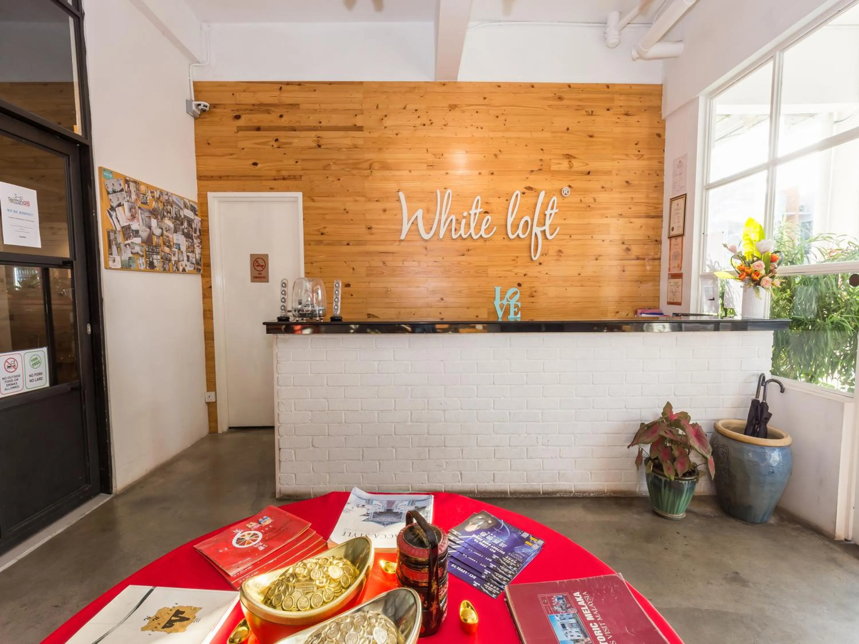Lobby or reception in White Loft Hotel
