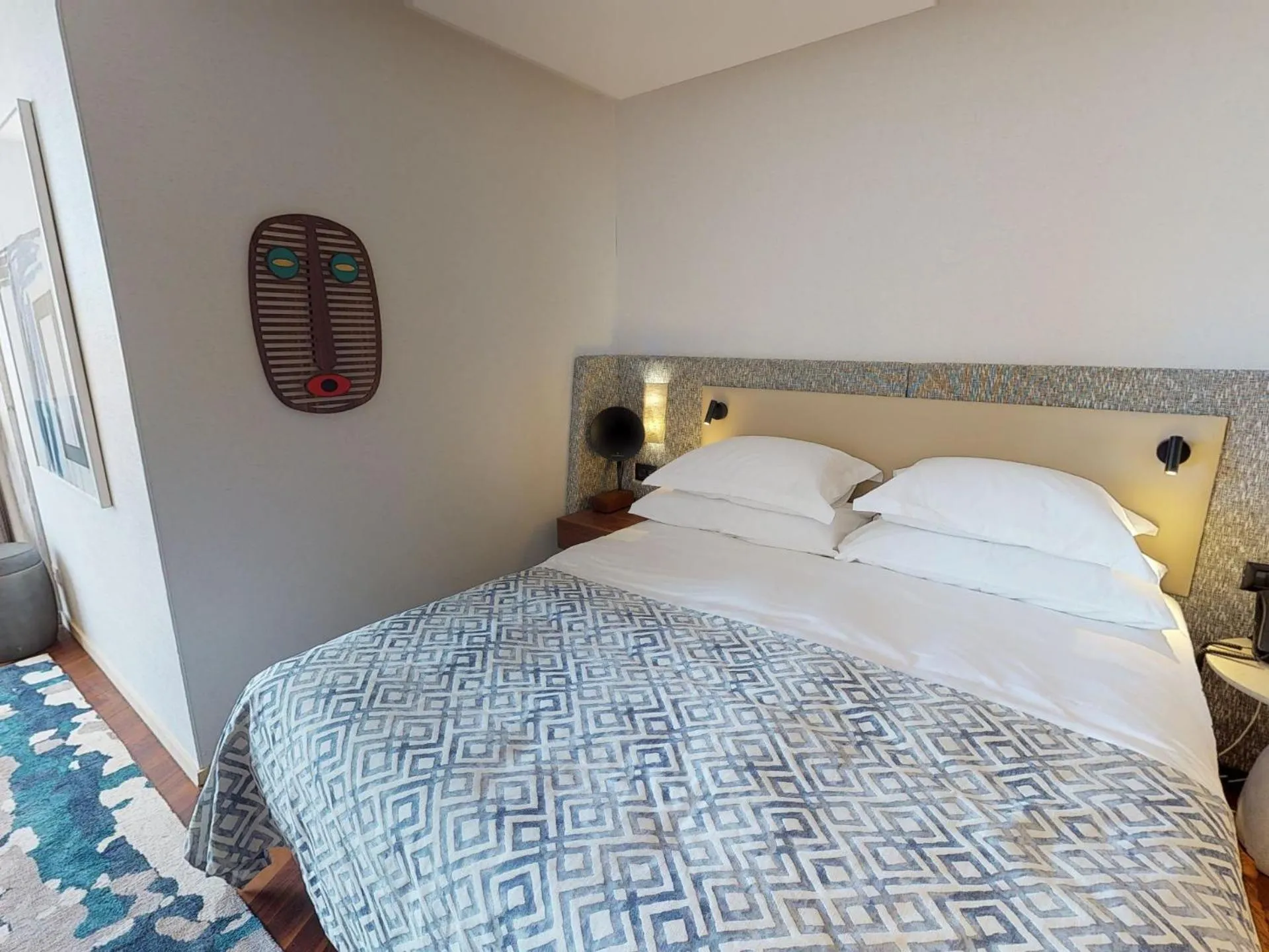 Bed in Dan Caesarea Resort