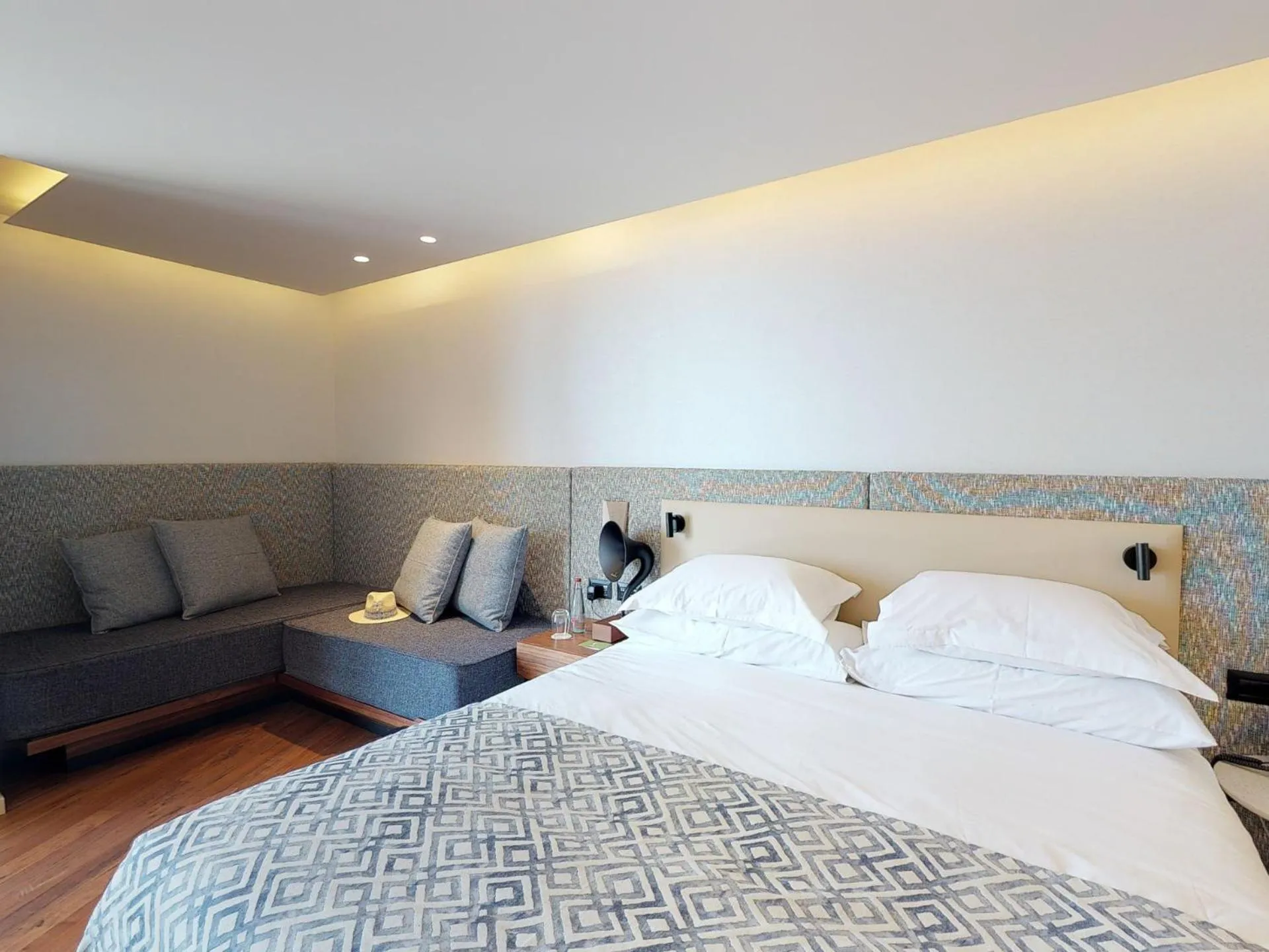 Bed in Dan Caesarea Resort