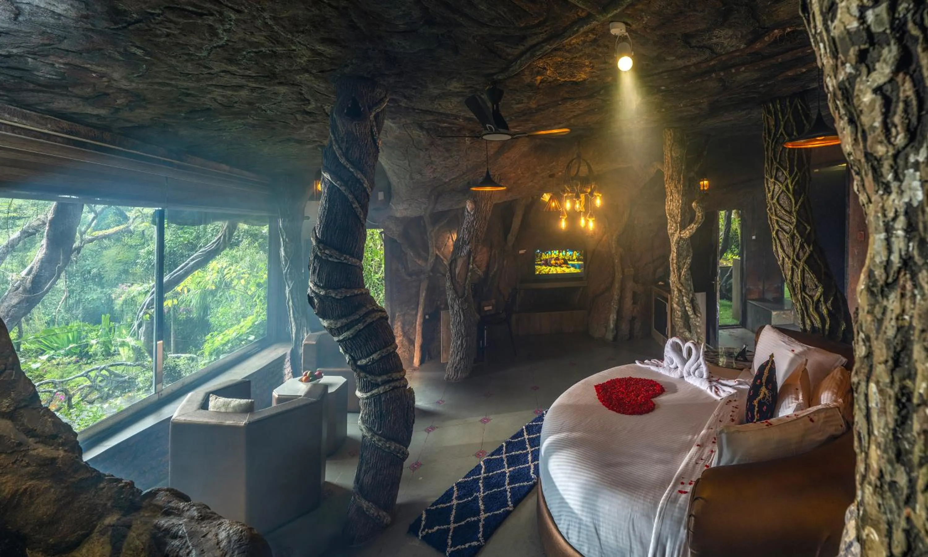 Bedroom in Parakkat Nature Resort