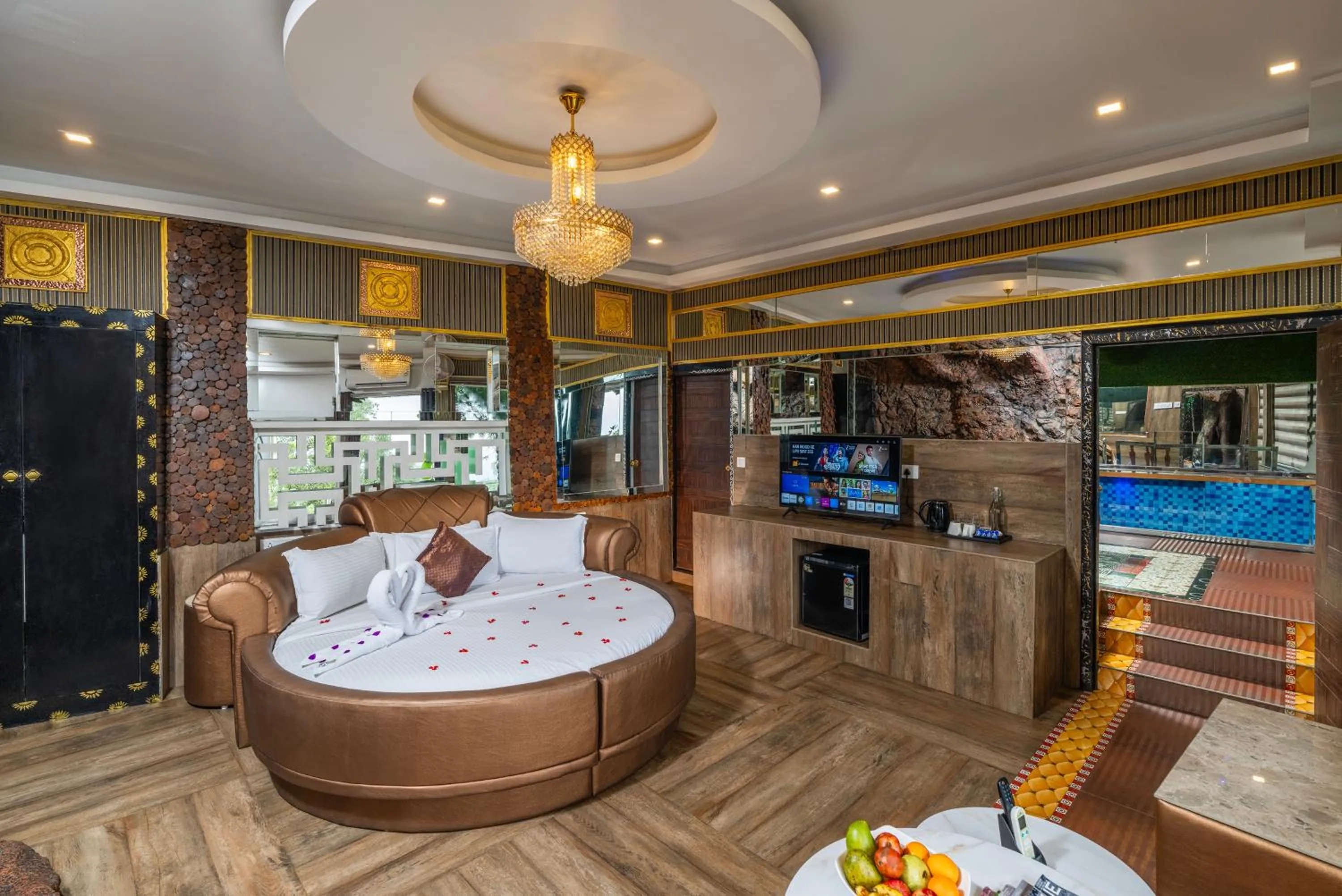 Bedroom in Parakkat Nature Resort