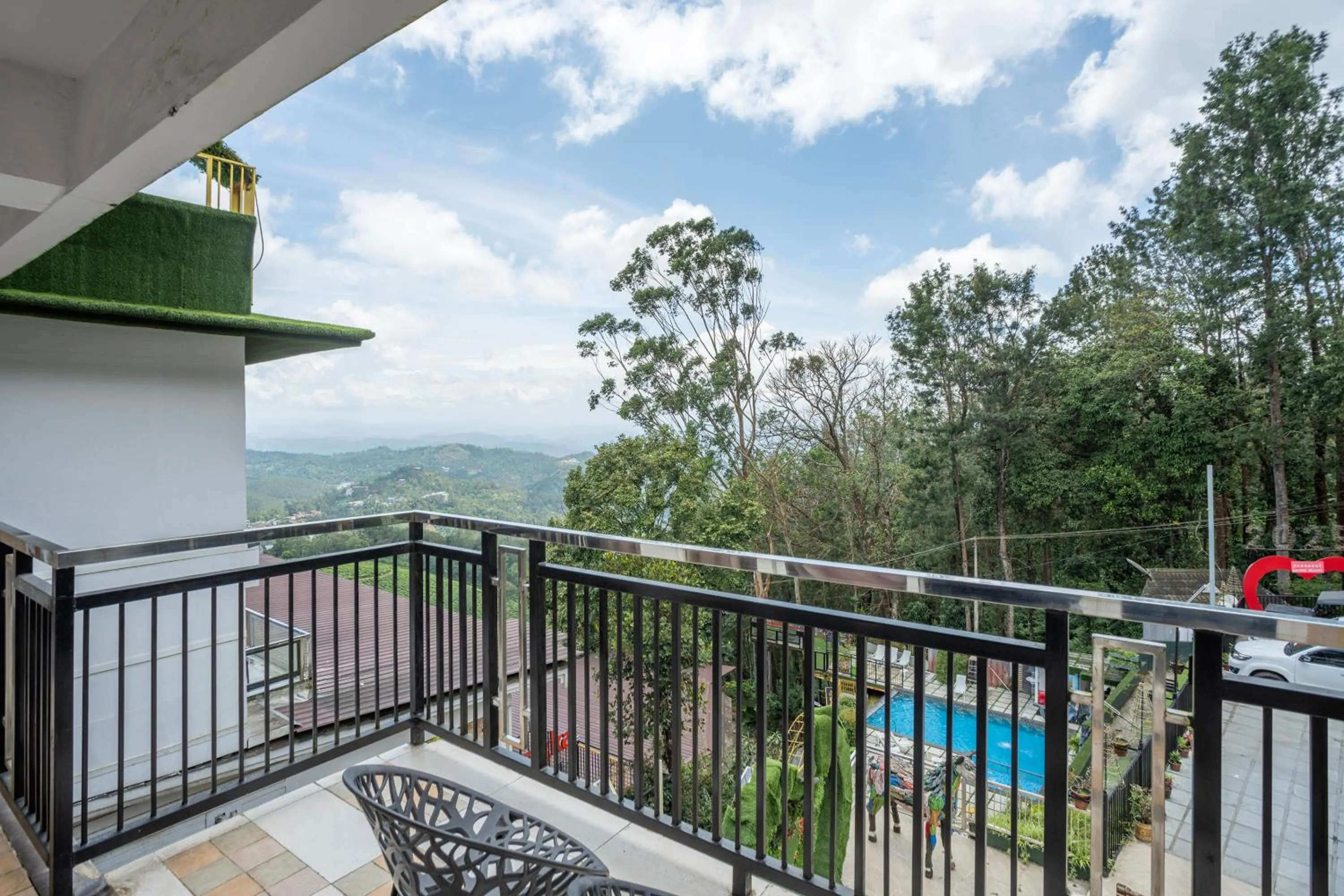 Balcony/Terrace in Parakkat Nature Resort