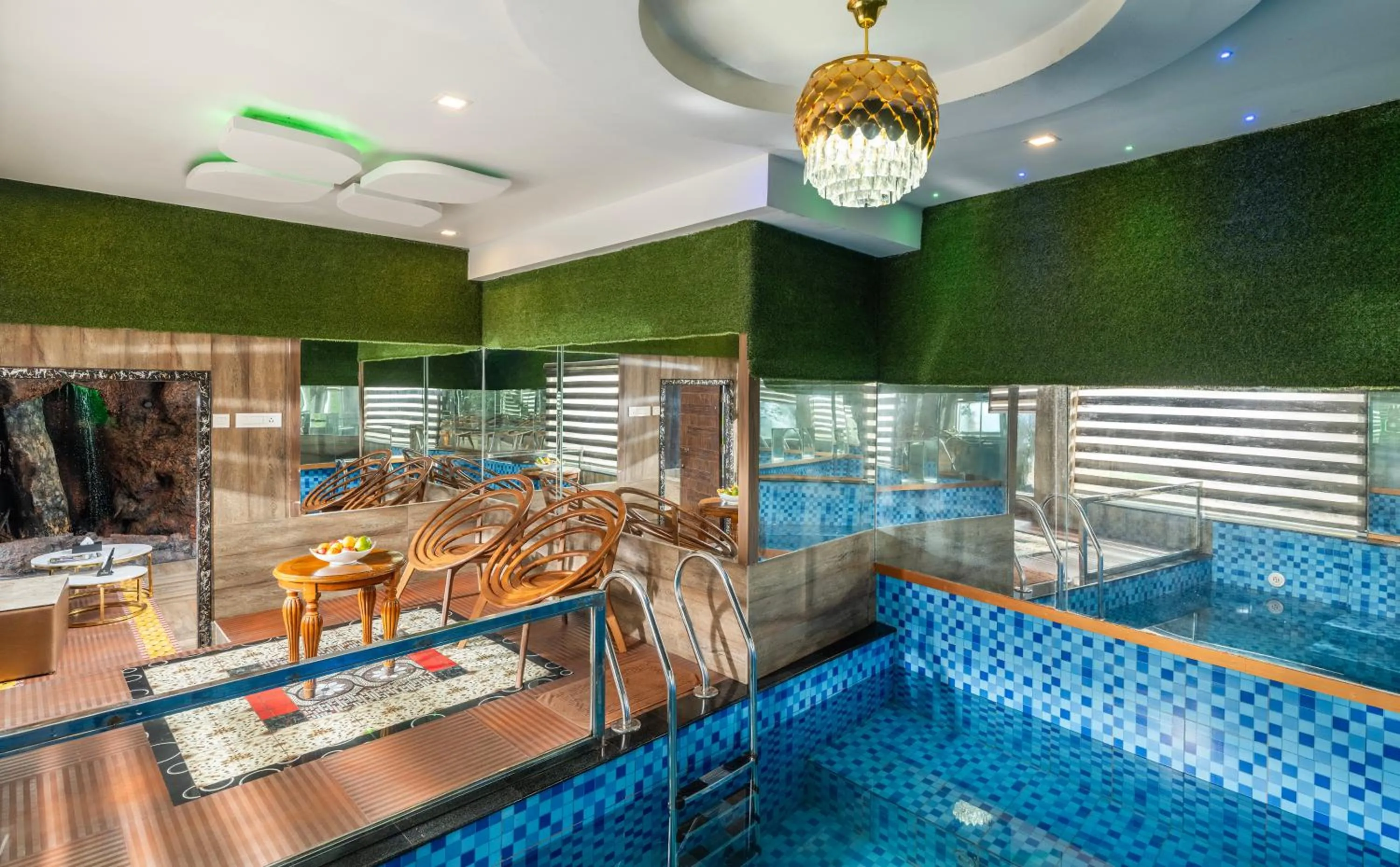 Seating area in Parakkat Nature Resort