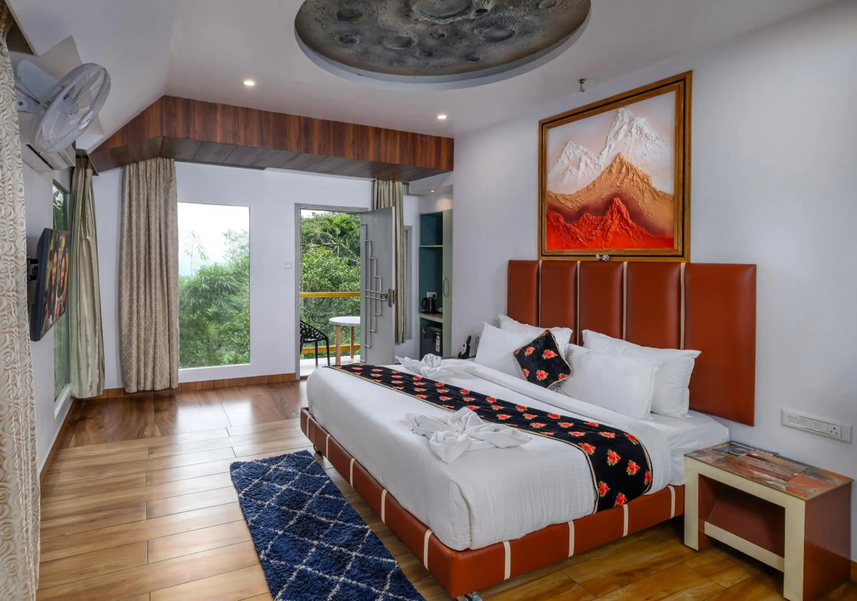 Bed in Parakkat Nature Resort Bed in Parakkat Nature Resort